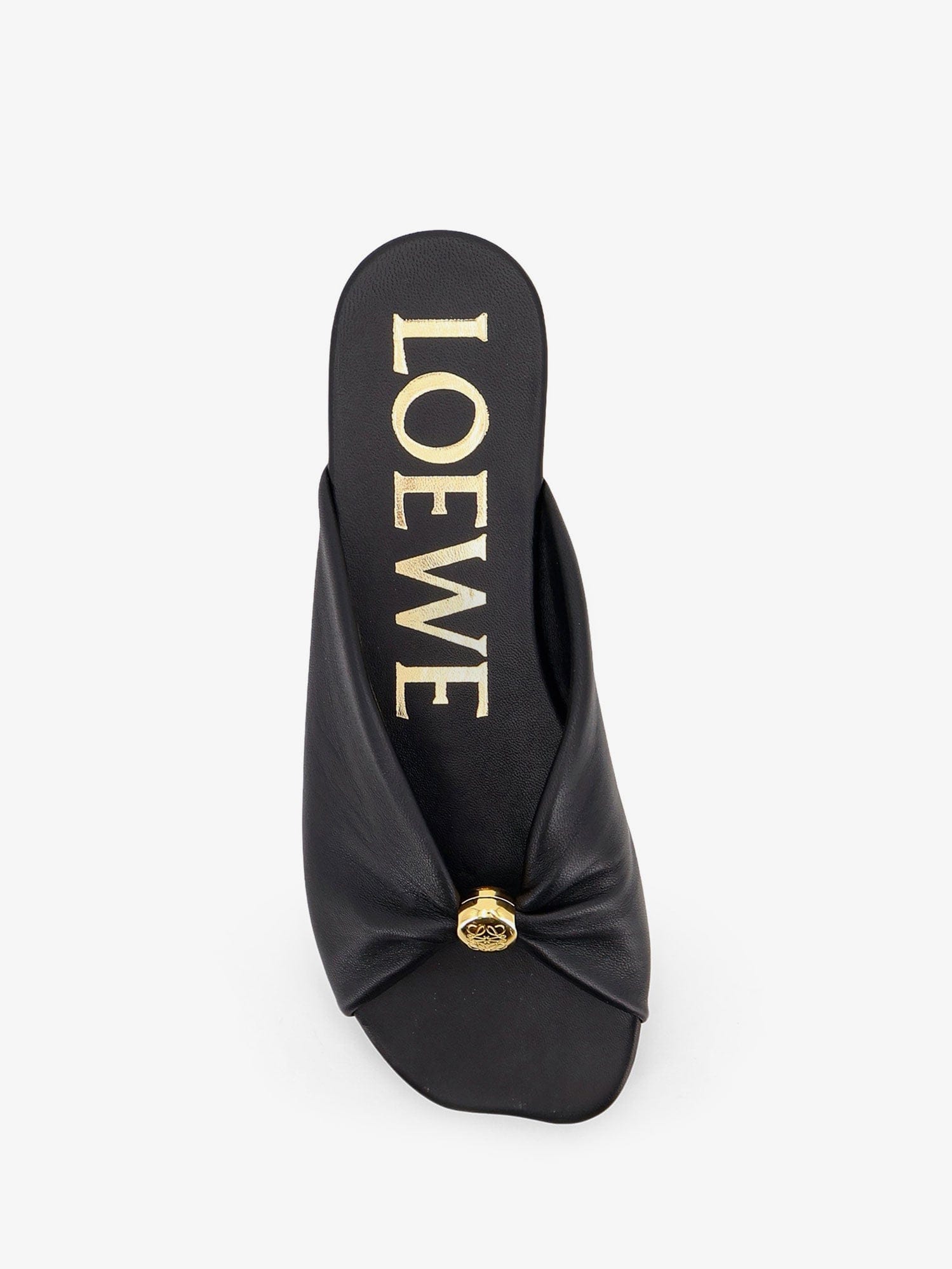 Loewe Paula's Ibiza - Pebble Soft Leather Sandals