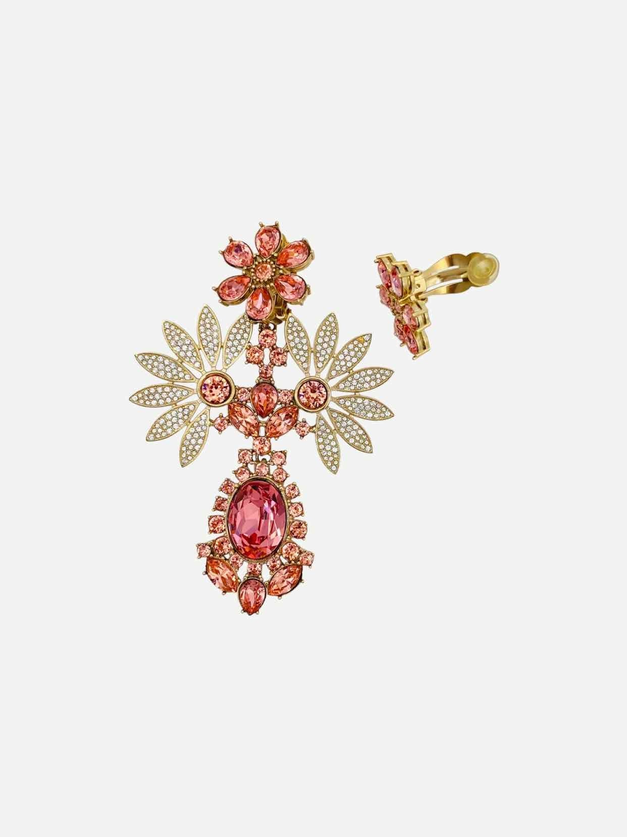 Burberry Double Daisy Fashion Earrings