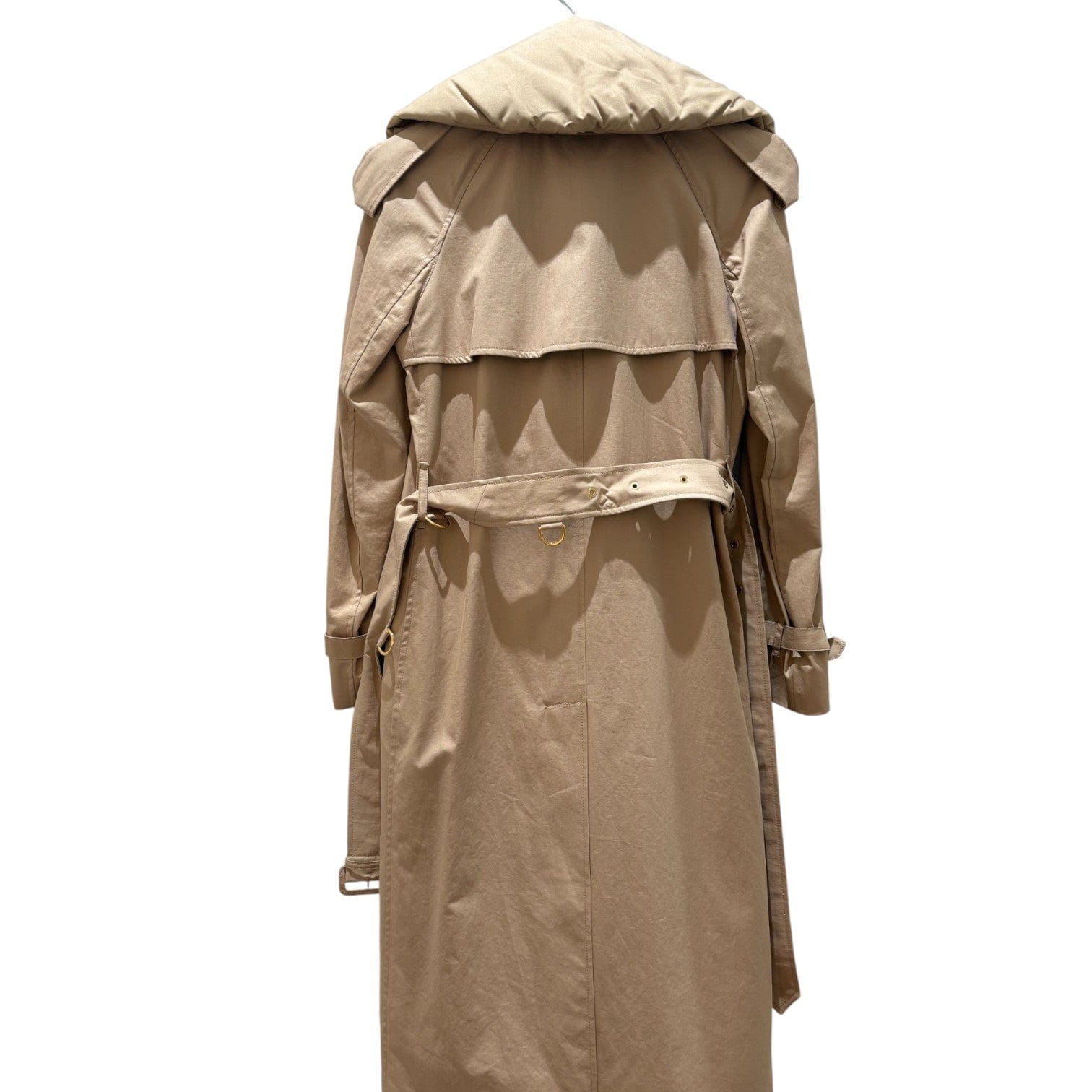 Burberry Beige Long Coat UK4