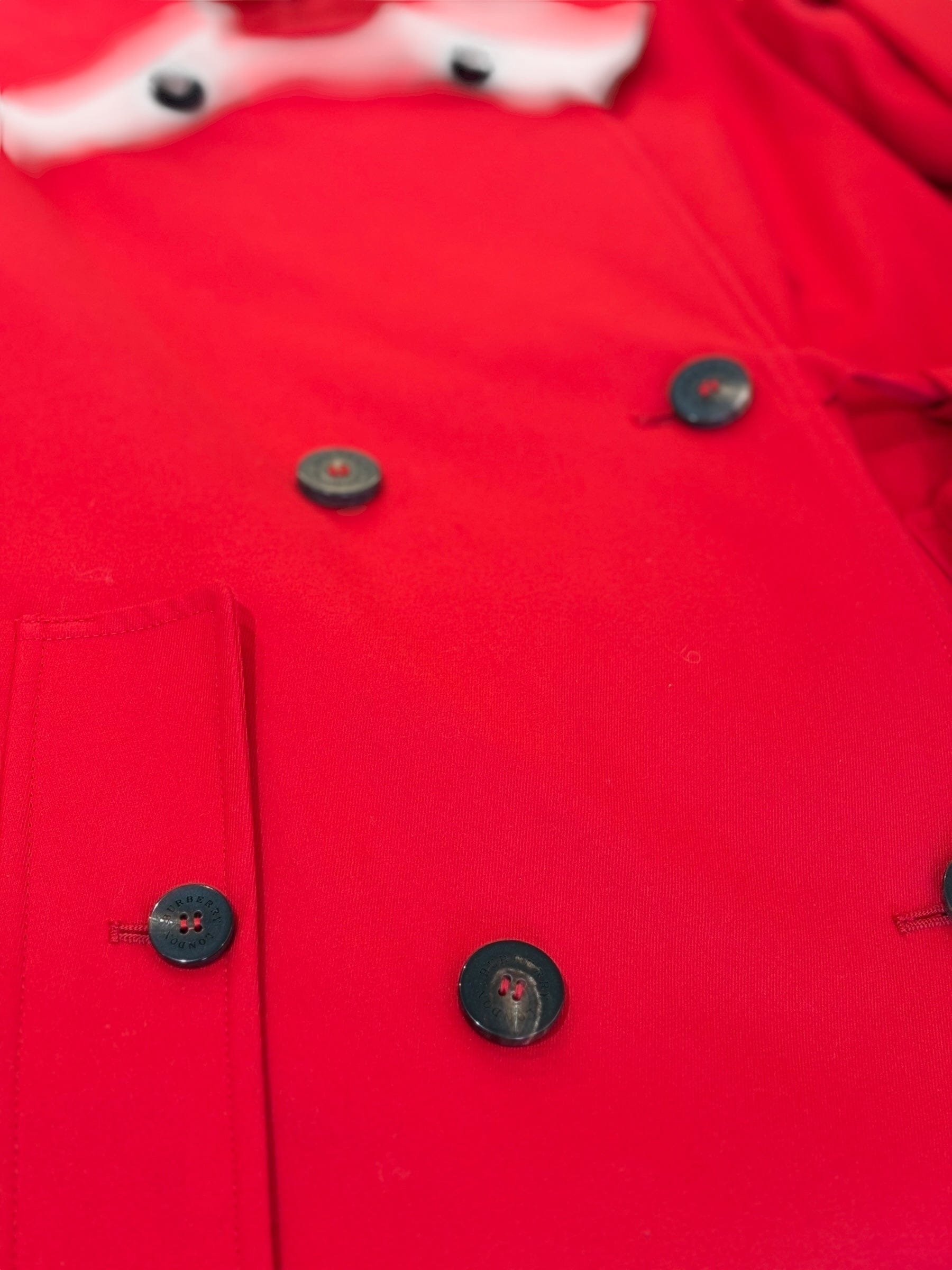 Burberry Trench Coat Red Size 10