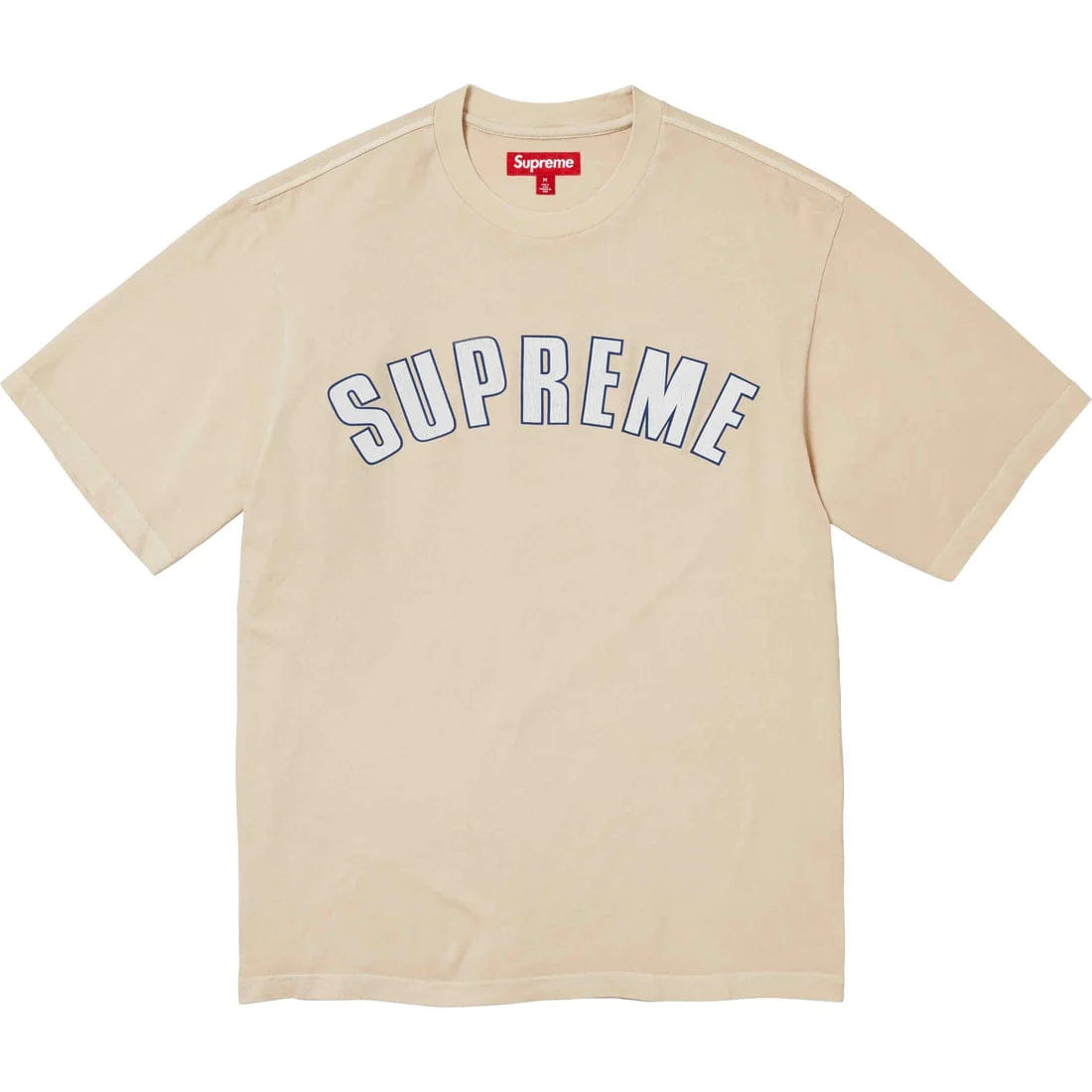 Supreme Cracked Arc S/S Top Light Tan
