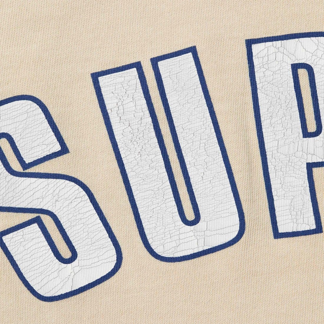 Supreme Cracked Arc S/S Top Light Tan