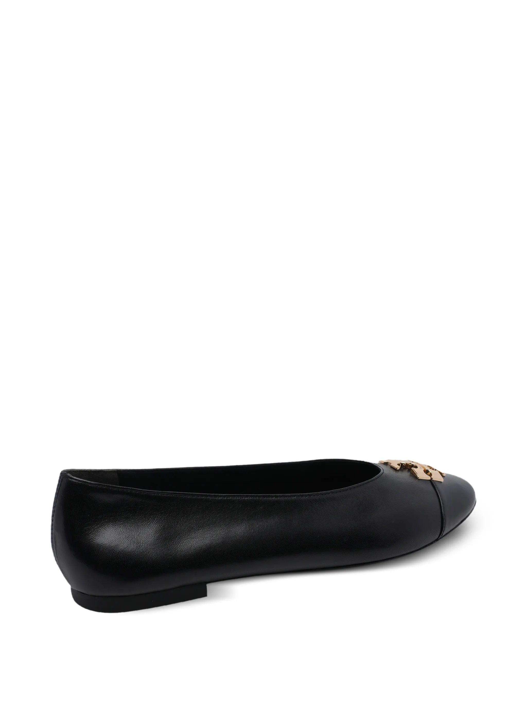 Tory Burch Charlie logo - plaque ballet flats