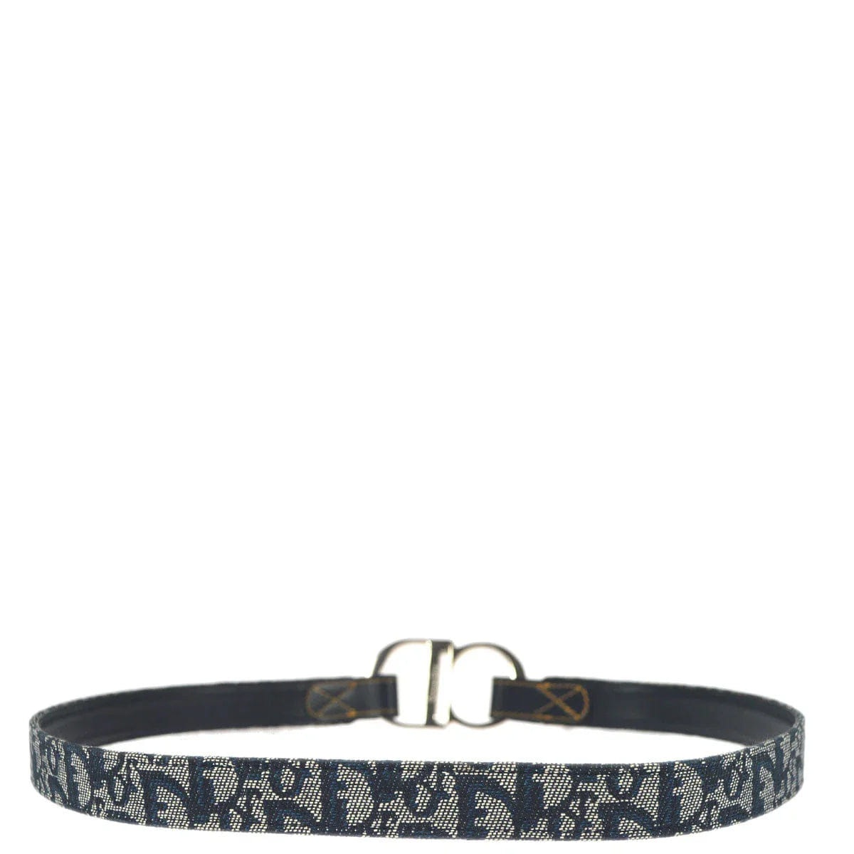 Christian Dior 2004 Navy Trotter Belt #85
