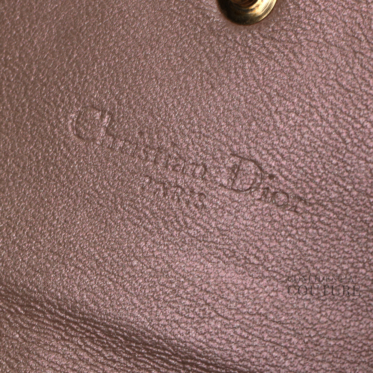 Christian Dior Cannage Calfskin Continental Wallet One Size