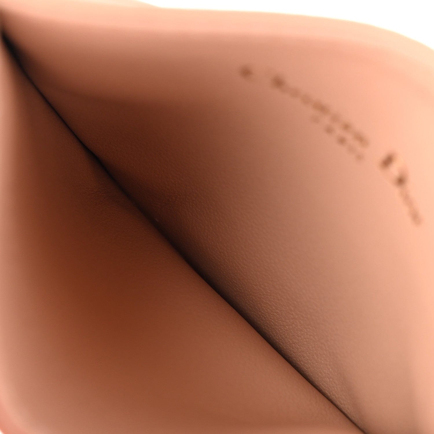 Christian Dior Supple Calfskin Cannage Caro Freesia Card Holder Rose De Vents