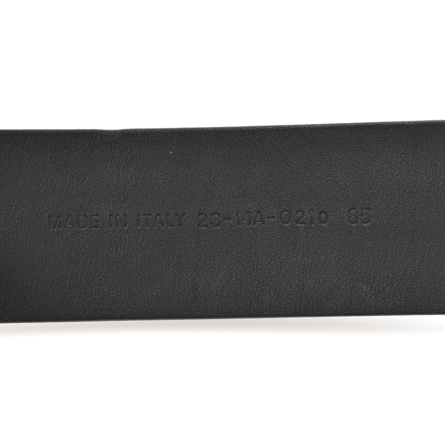 Christian Dior Ultra Matte Calfskin 35 mm Montaigne Belt 85 34 Blue Black
