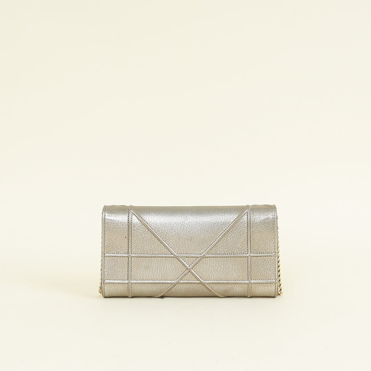 Christian Dior Champaign Diorama Chain Wallet