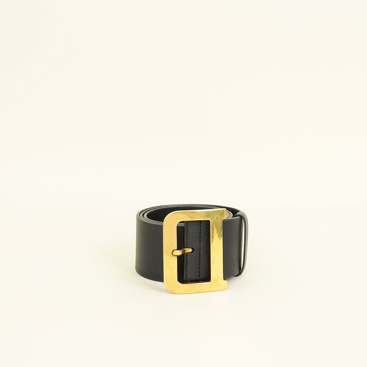 Christian Dior Black Diorquake 55 mm Belt