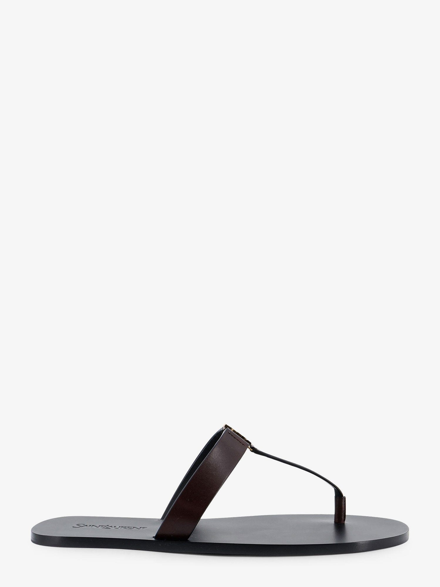 Saint Laurent Babylone leather sandals