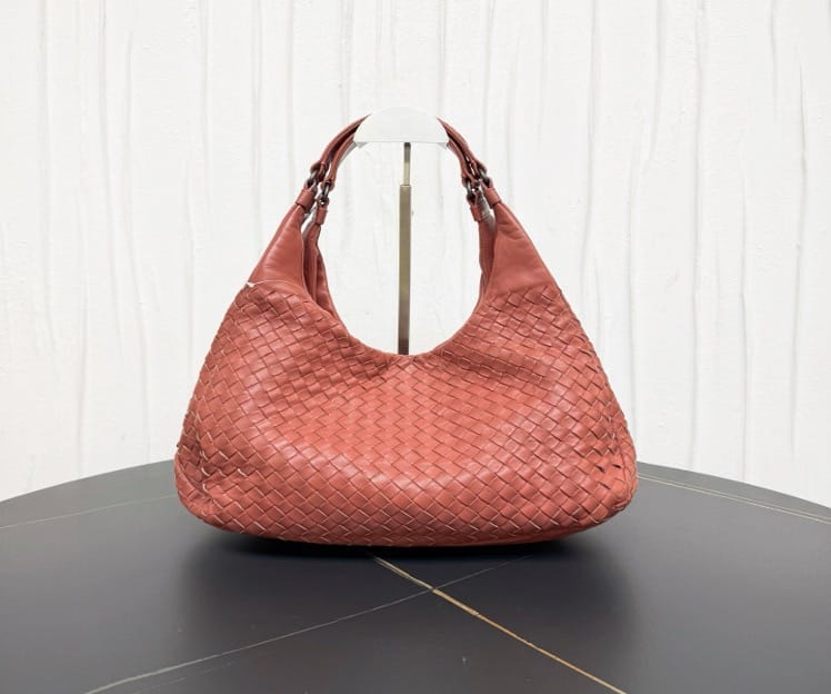 Bottega Veneta BV Watermelon Red Hobo Monk Bag 35 22173737