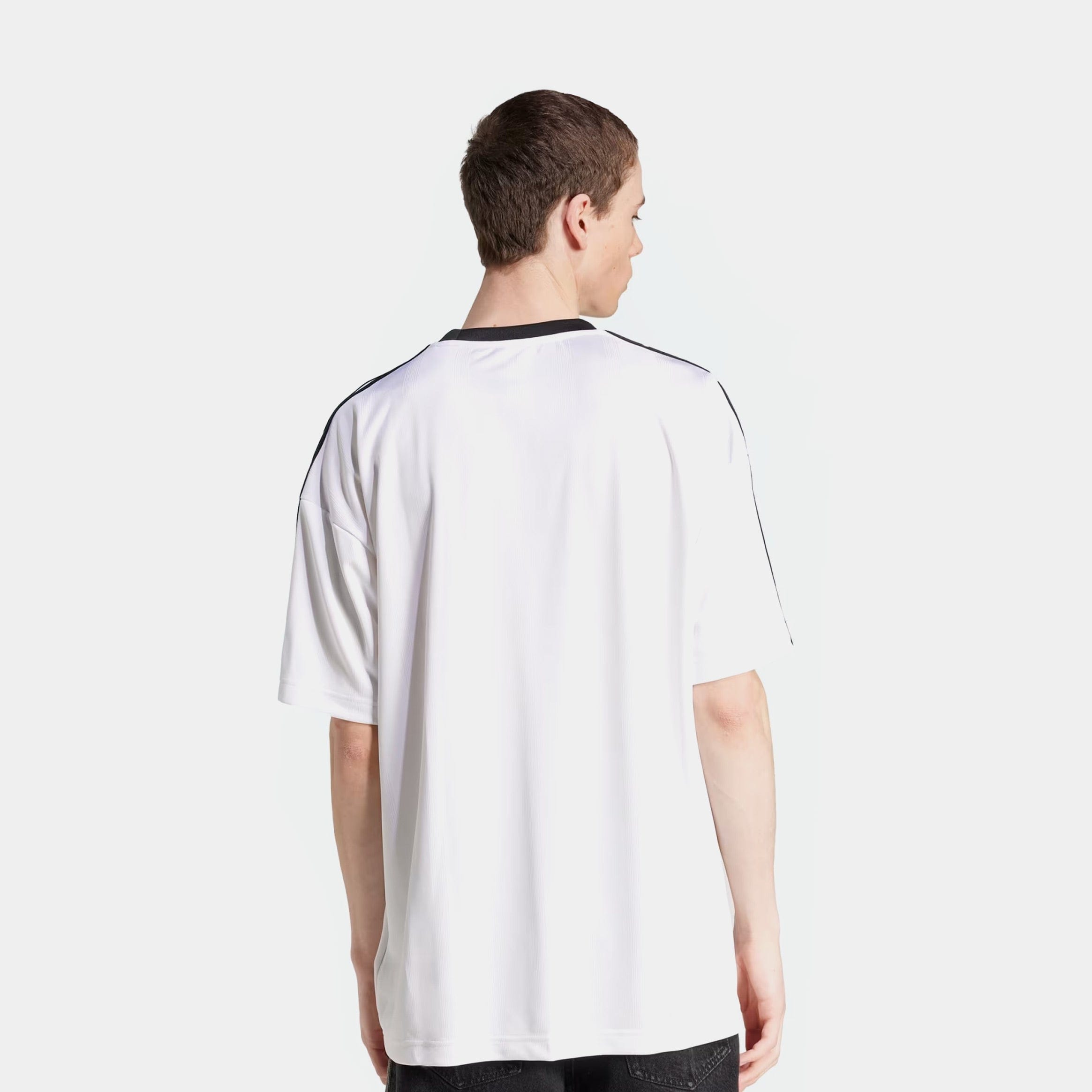 adidas Adicolor Jacquard Mens Jersey (White/Black)