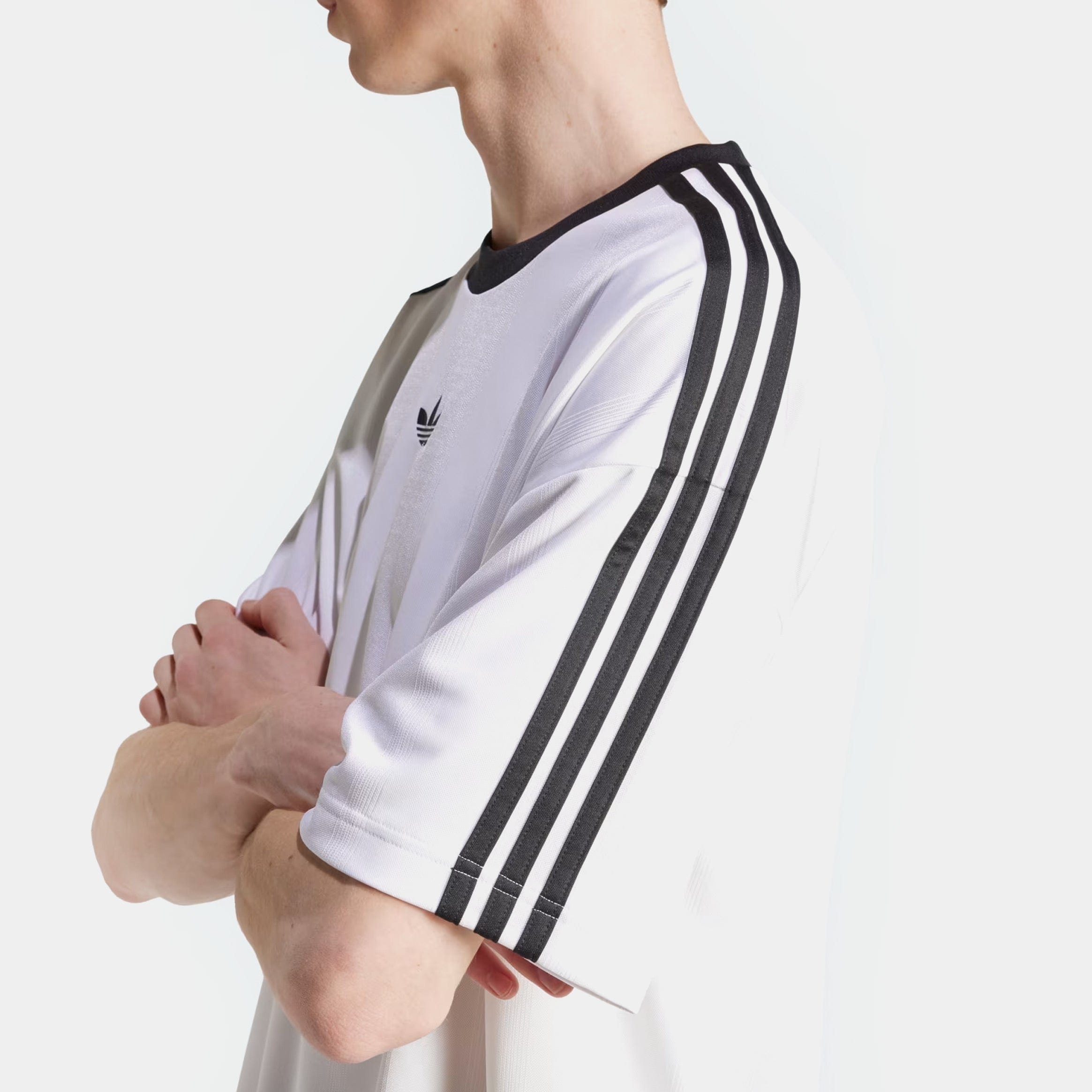adidas Adicolor Jacquard Mens Jersey (White/Black)