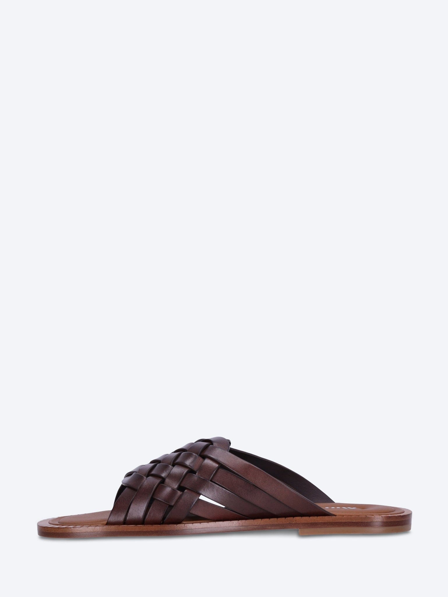 MIU MIU Leather slides