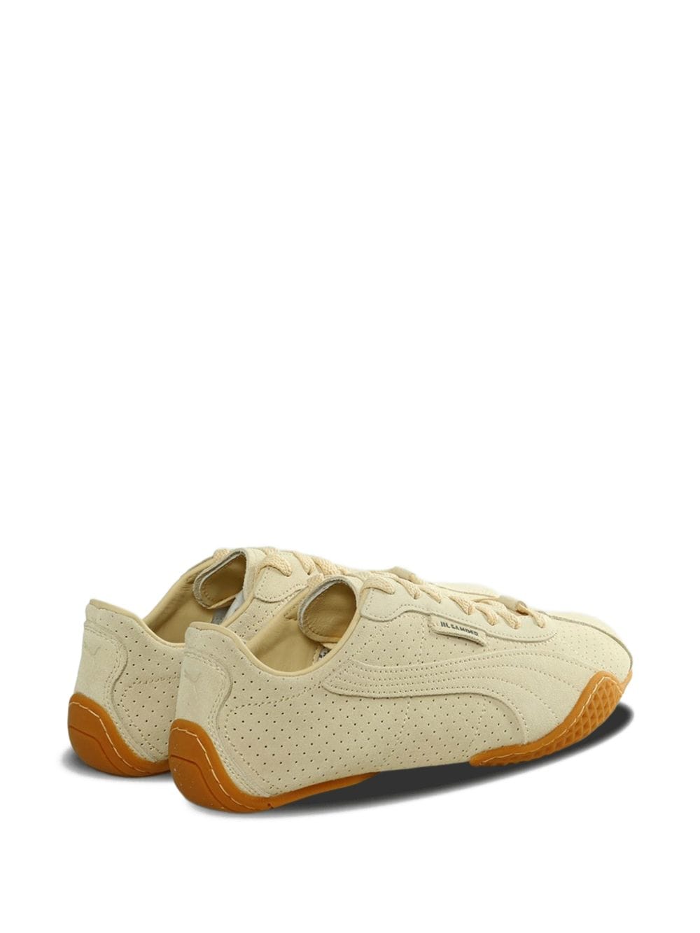 PUMA x Jil Sander perforated lace - up sneakers