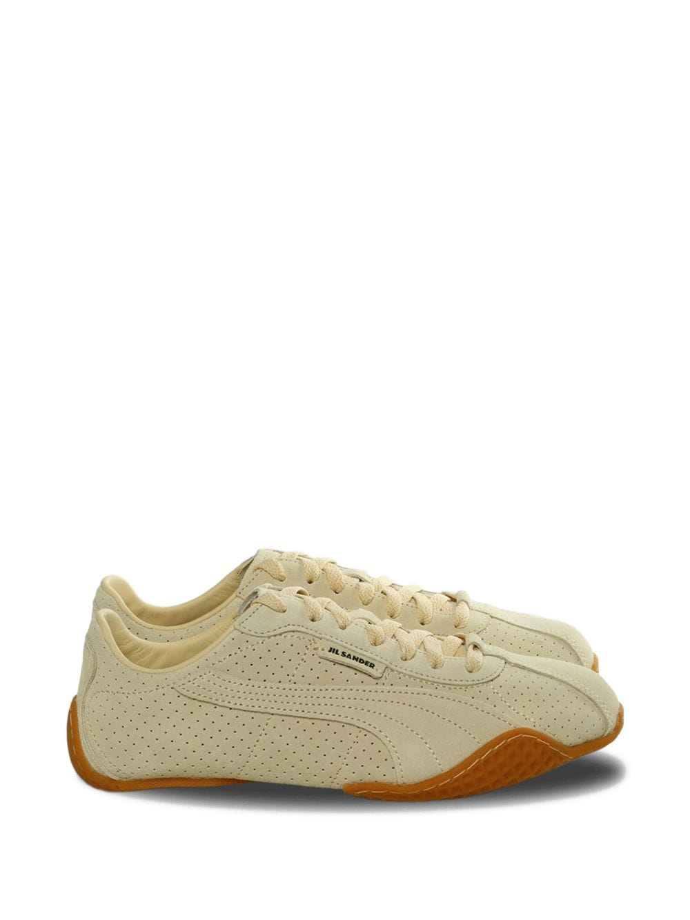 PUMA x Jil Sander perforated lace - up sneakers