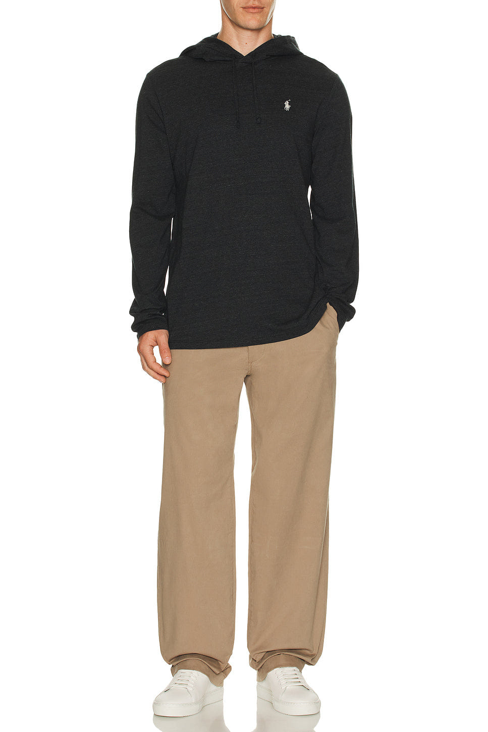 Polo Ralph Lauren Long Sleeve Hooded T - Shirt