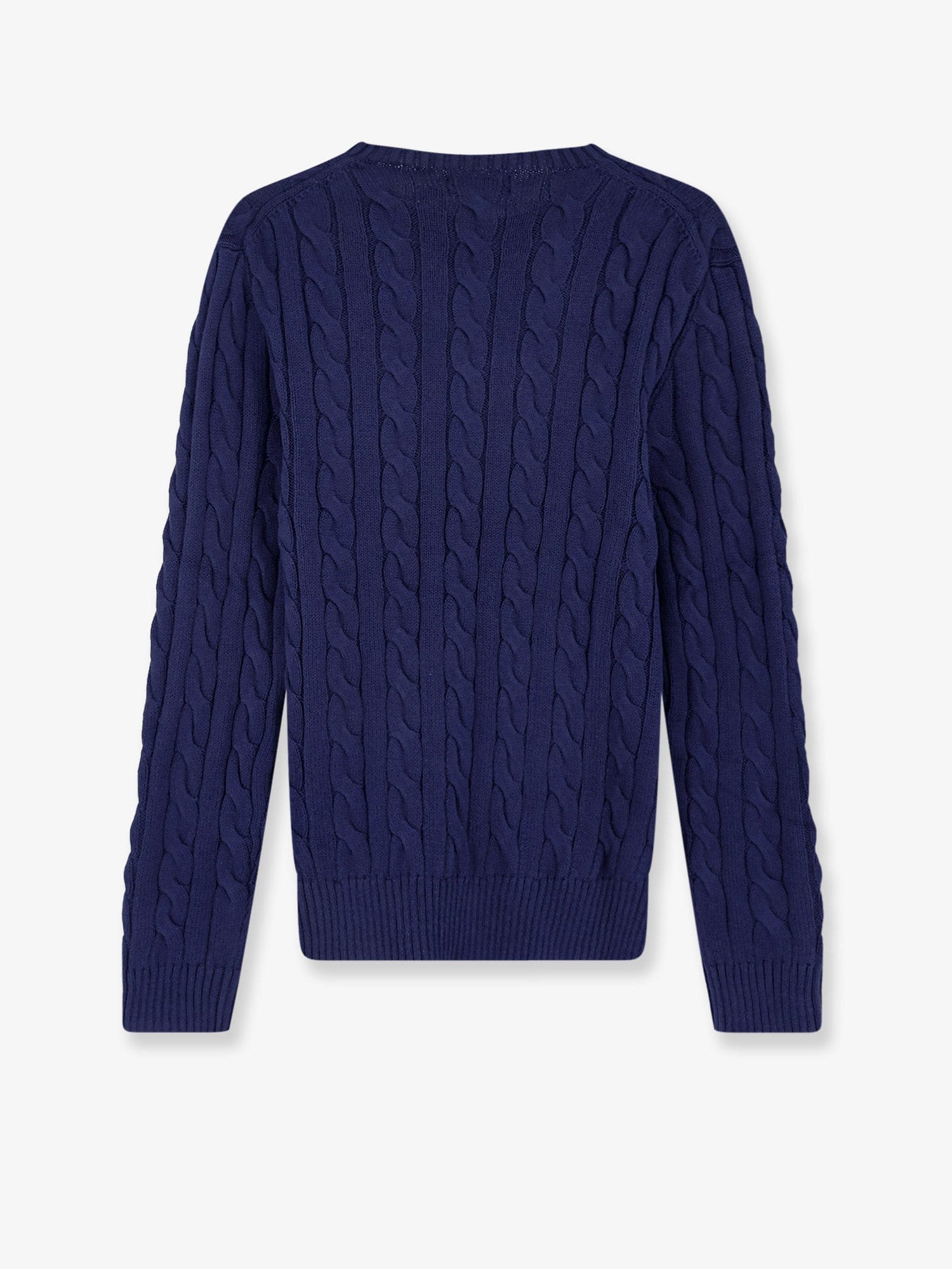 POLO RALPH Lauren Cotton sweater with embroidered logo on the front