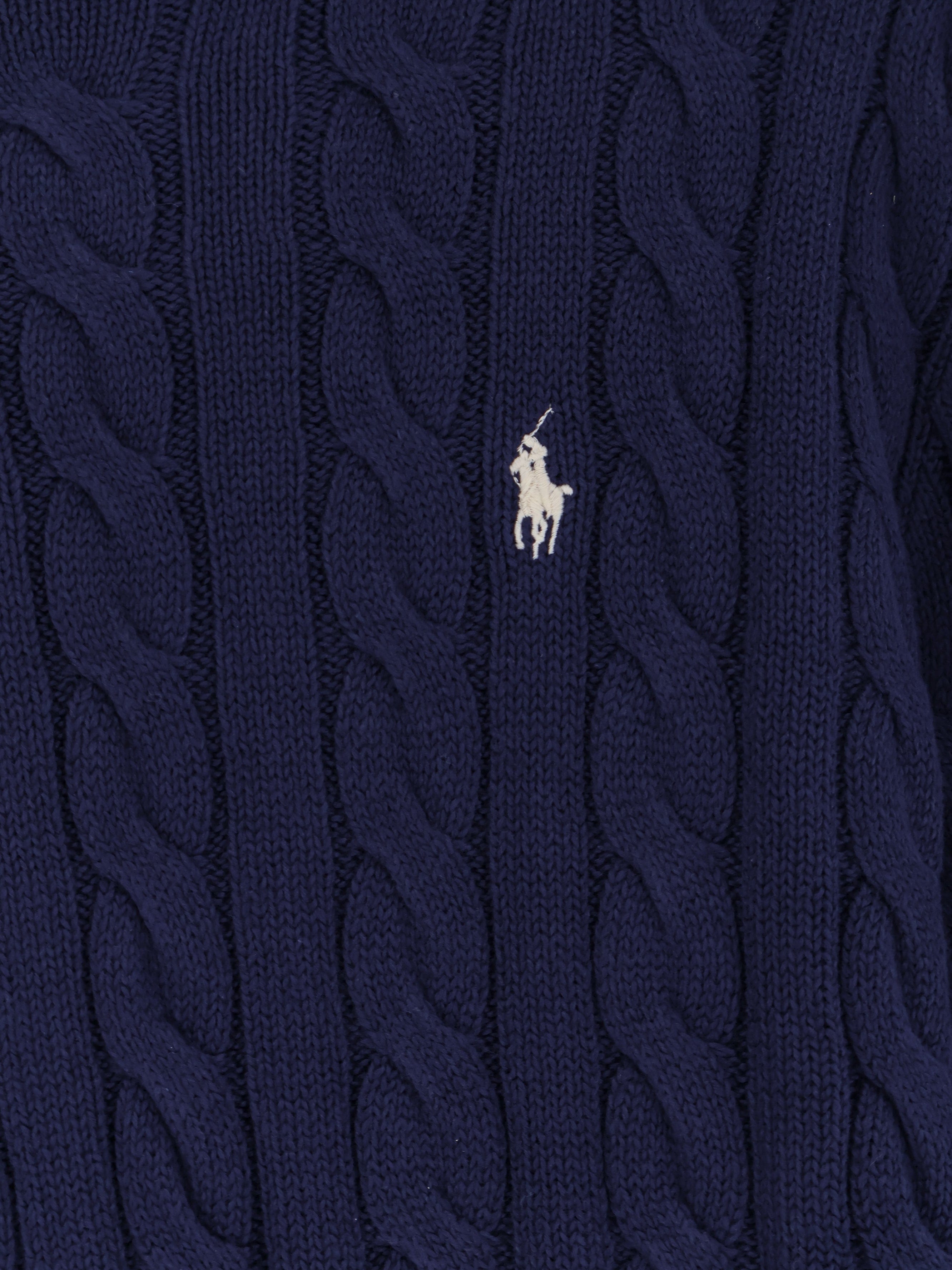 POLO RALPH Lauren Cotton sweater with embroidered logo on the front