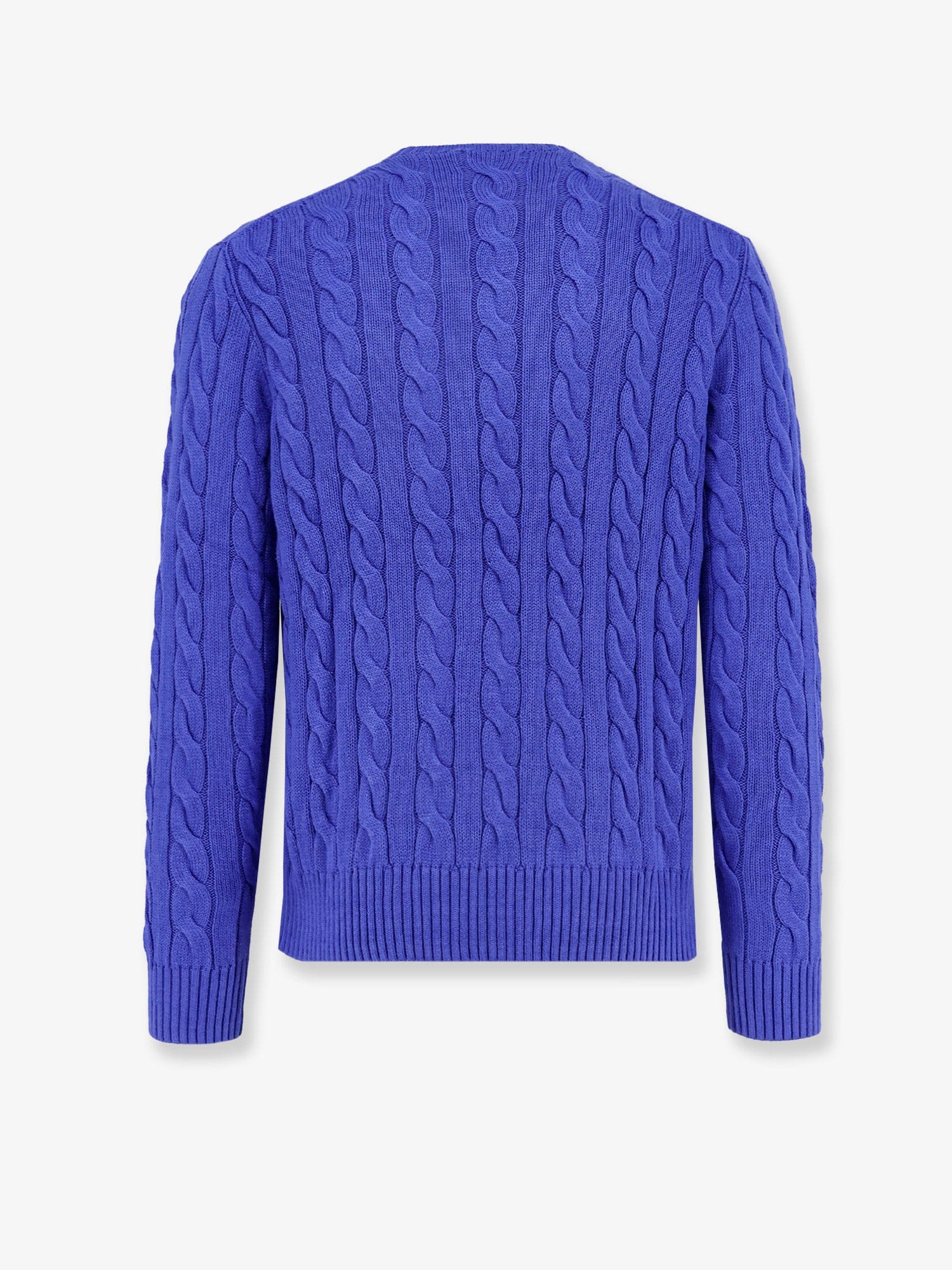 POLO RALPH Lauren Cable knit sweater with iconic embroidery