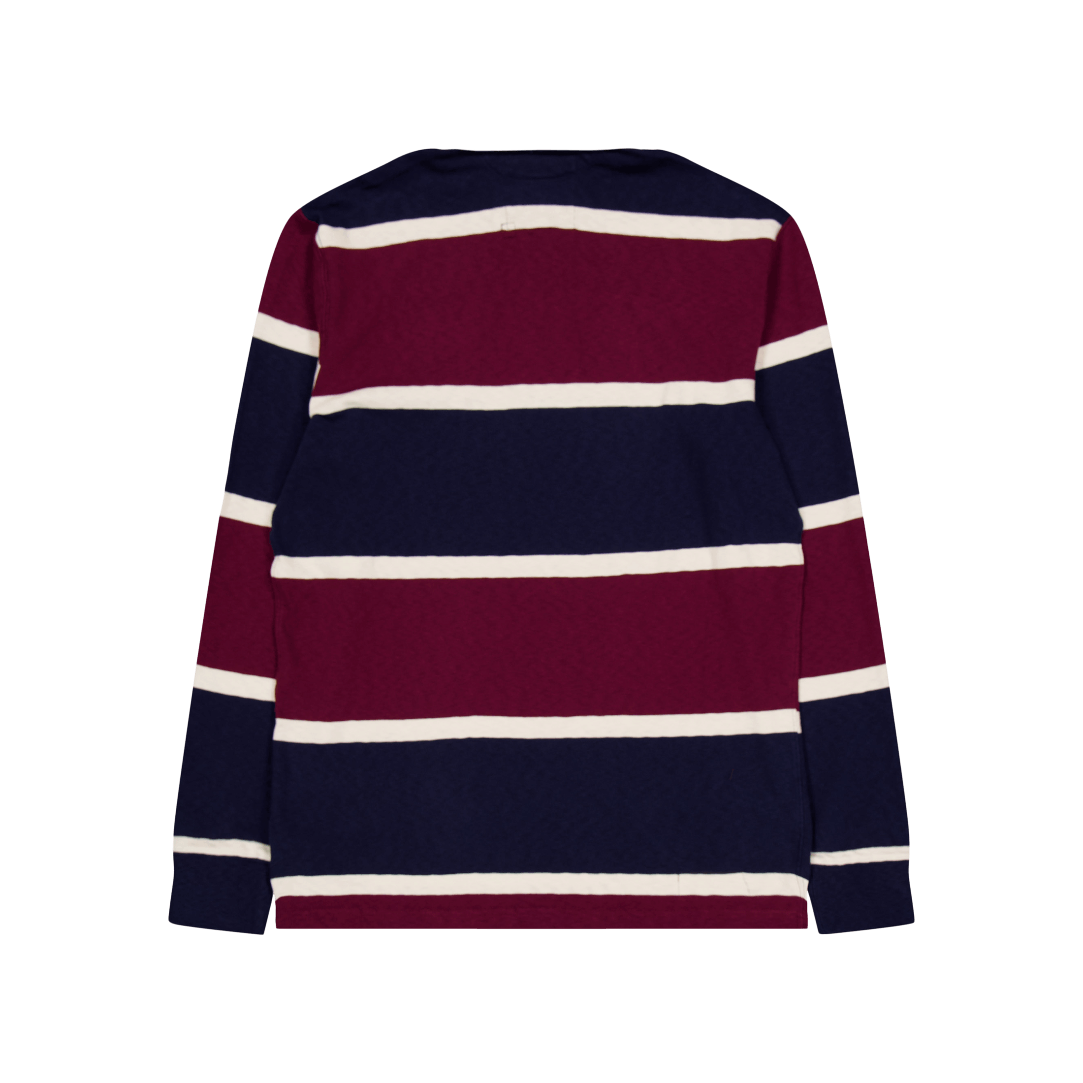 Polo Ralph Lauren Classic Fit Striped Jersey Rugby Shirt Classic Wine Multi