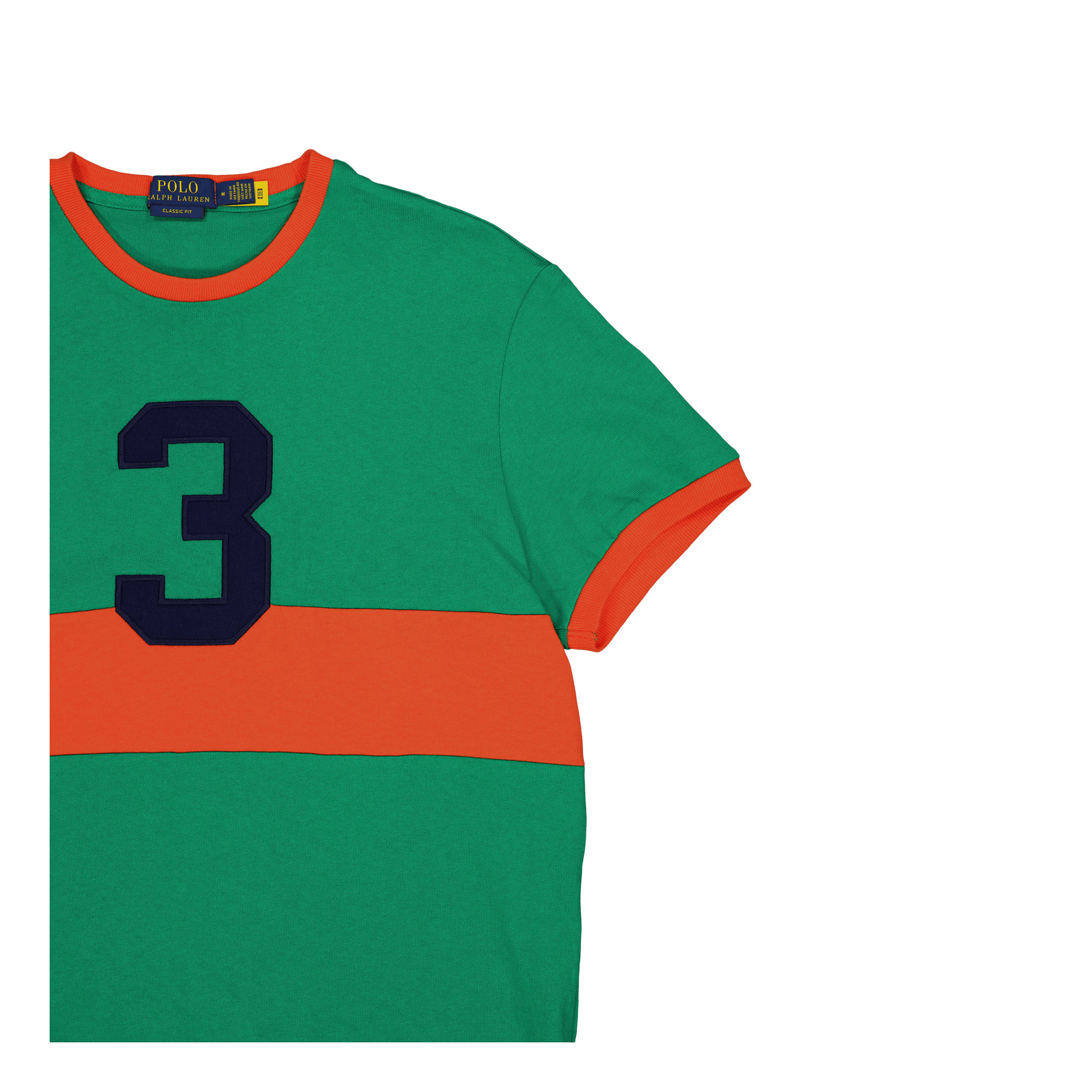 Polo Ralph Lauren Heavy Weight Jersey - ssl - tsh Billiard/sailing Orange