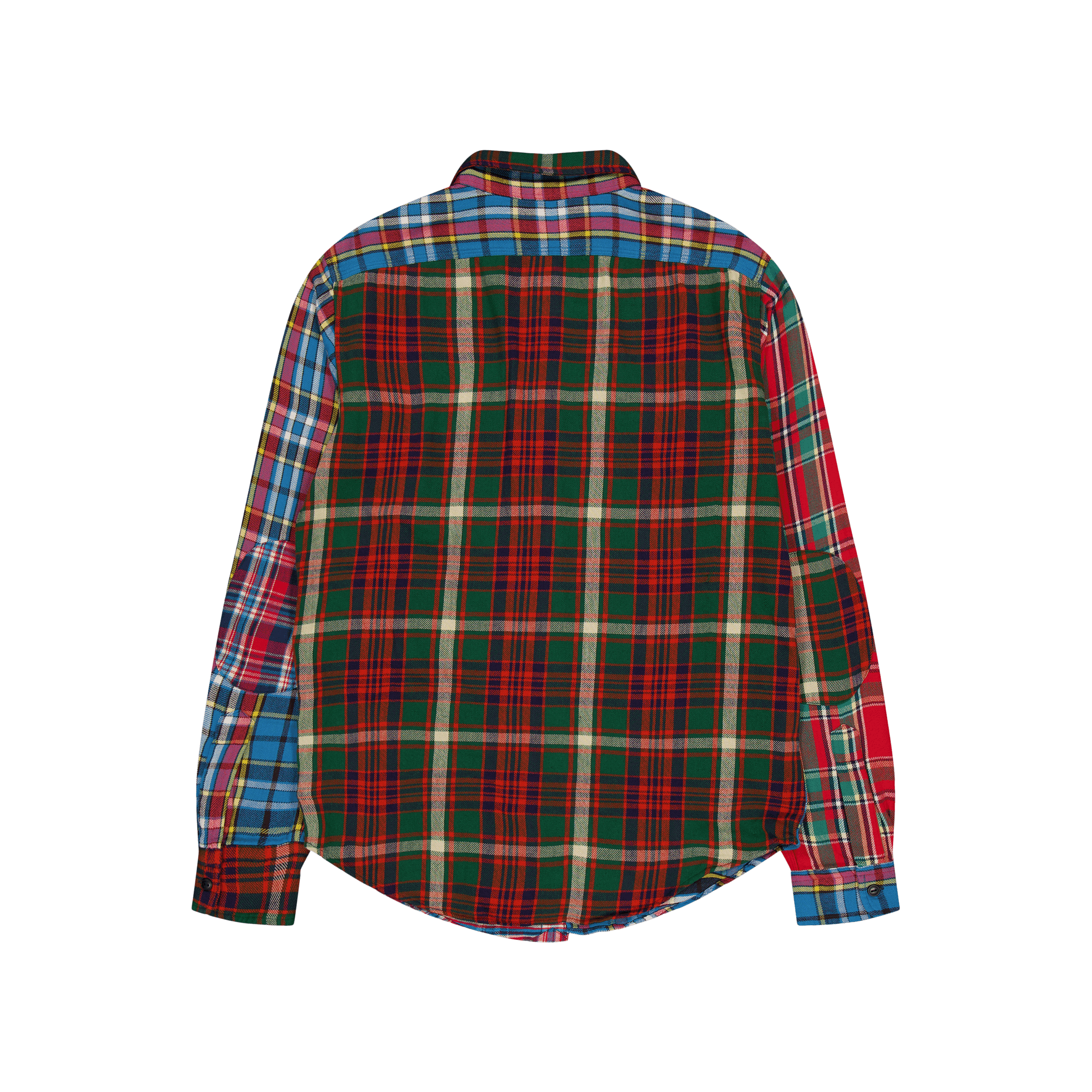 Polo Ralph Lauren Custom Fit Patchwork Flannel Workshirt 6194 Patchwork