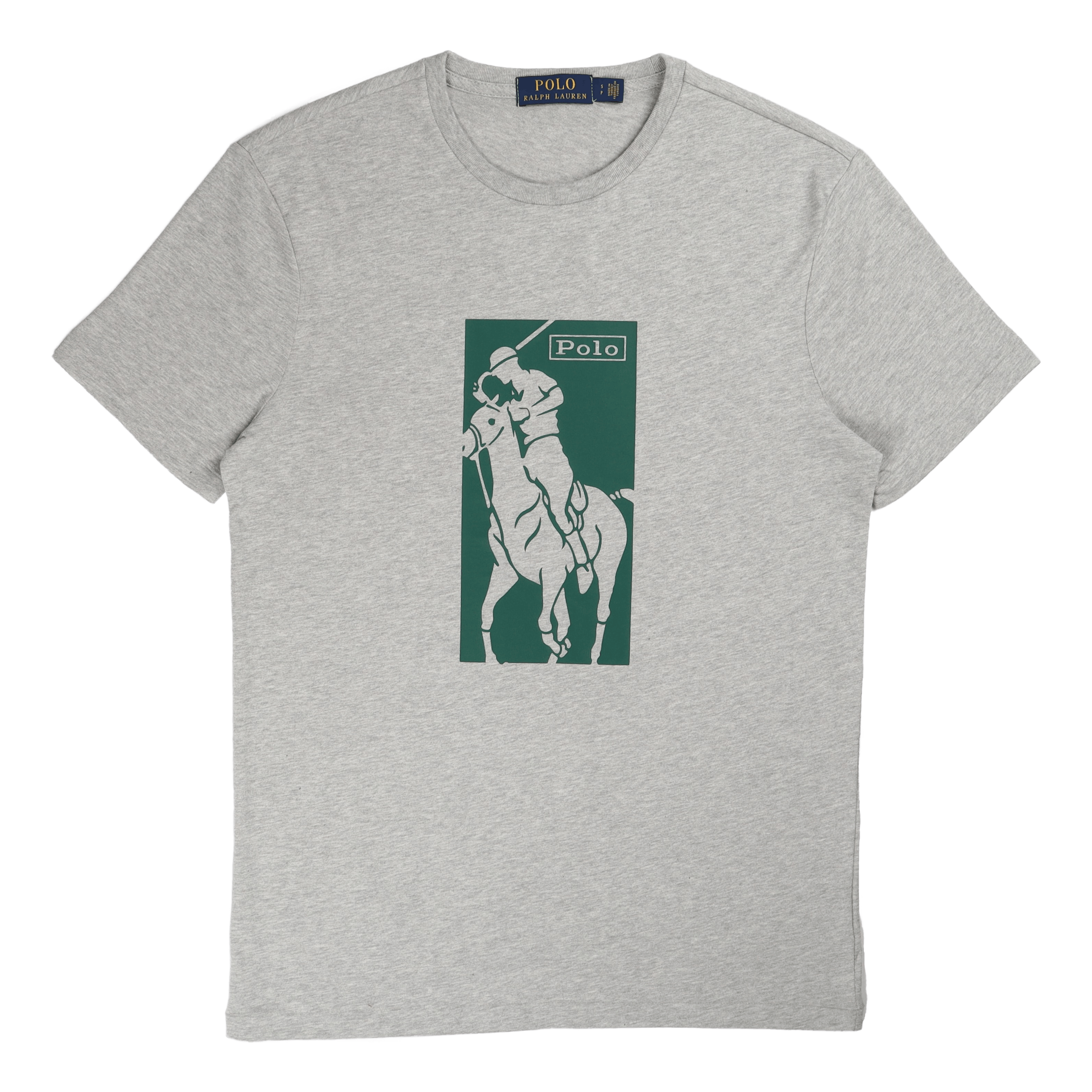 Polo Ralph Lauren Custom Slim Fit Big Pony Logo T - Shirt Andover Heather