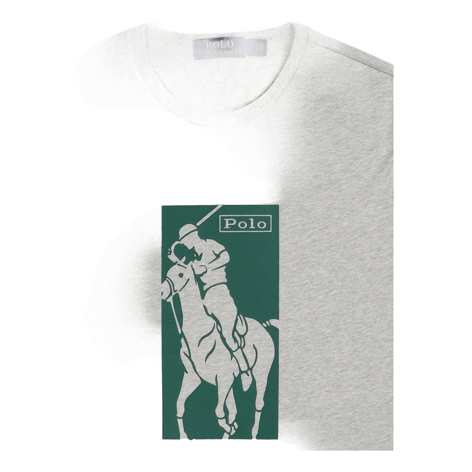 Polo Ralph Lauren Custom Slim Fit Big Pony Logo T - Shirt Andover Heather