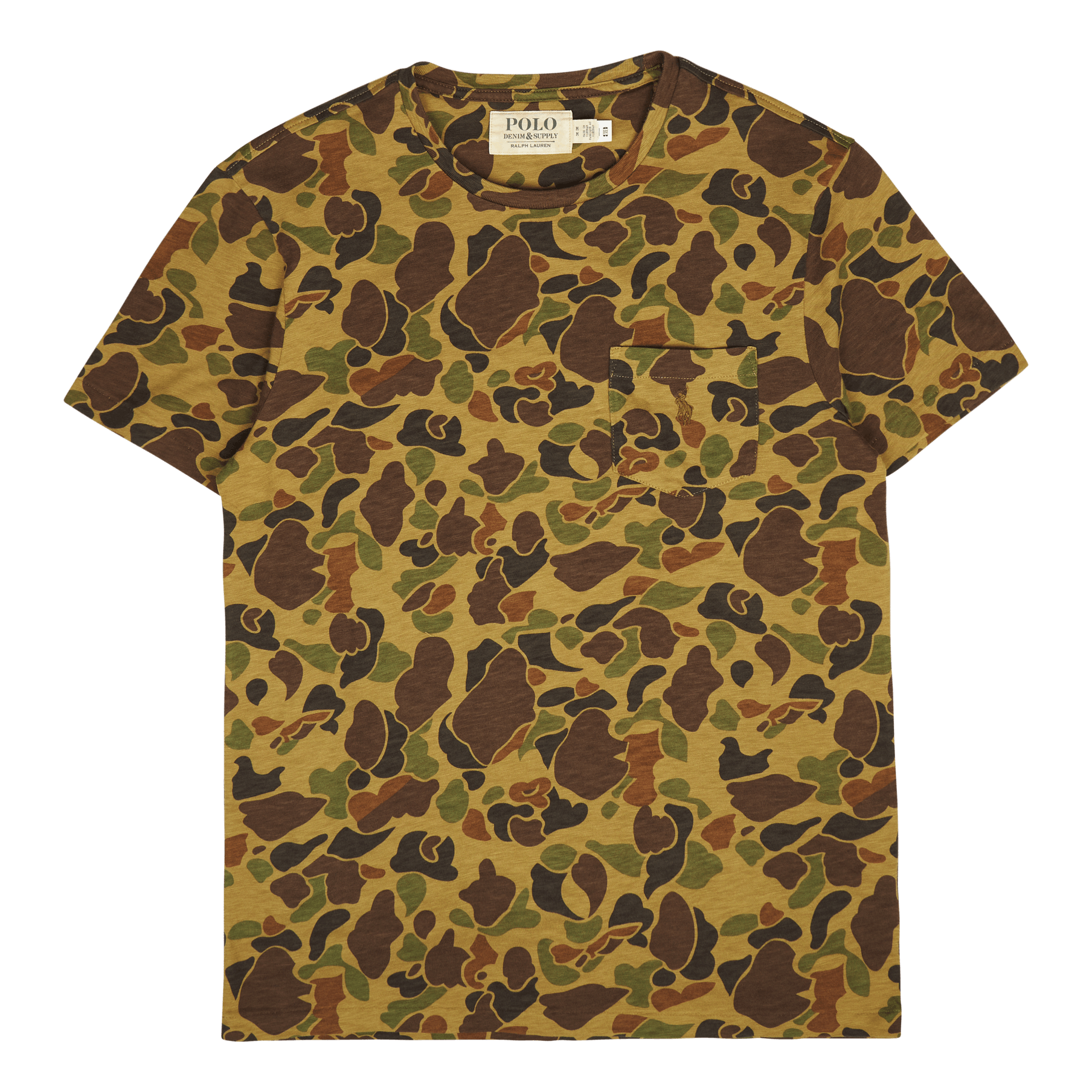 Polo Ralph Lauren 30/1 Slub Jersey - ssl - tsh Frog Camo