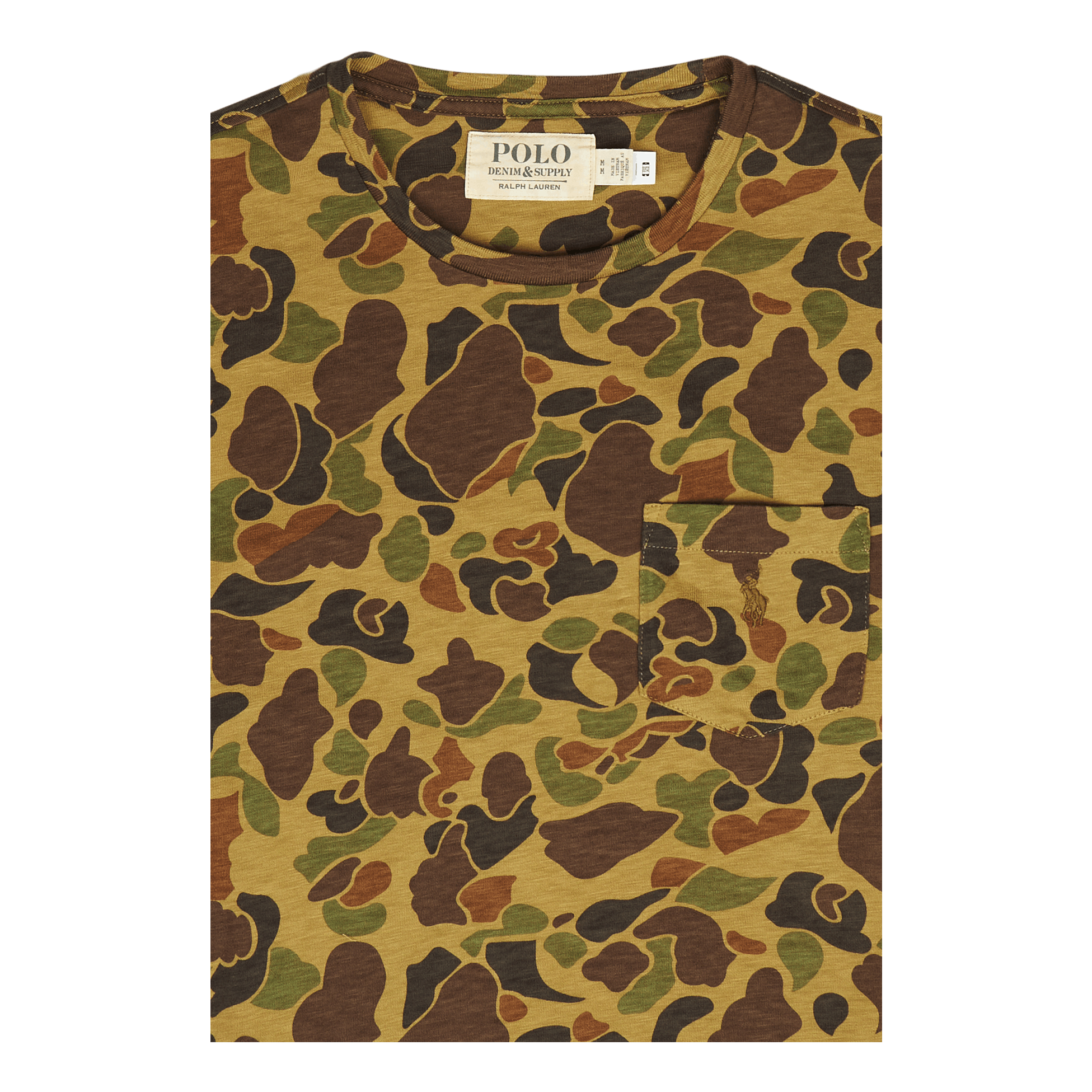 Polo Ralph Lauren 30/1 Slub Jersey - ssl - tsh Frog Camo