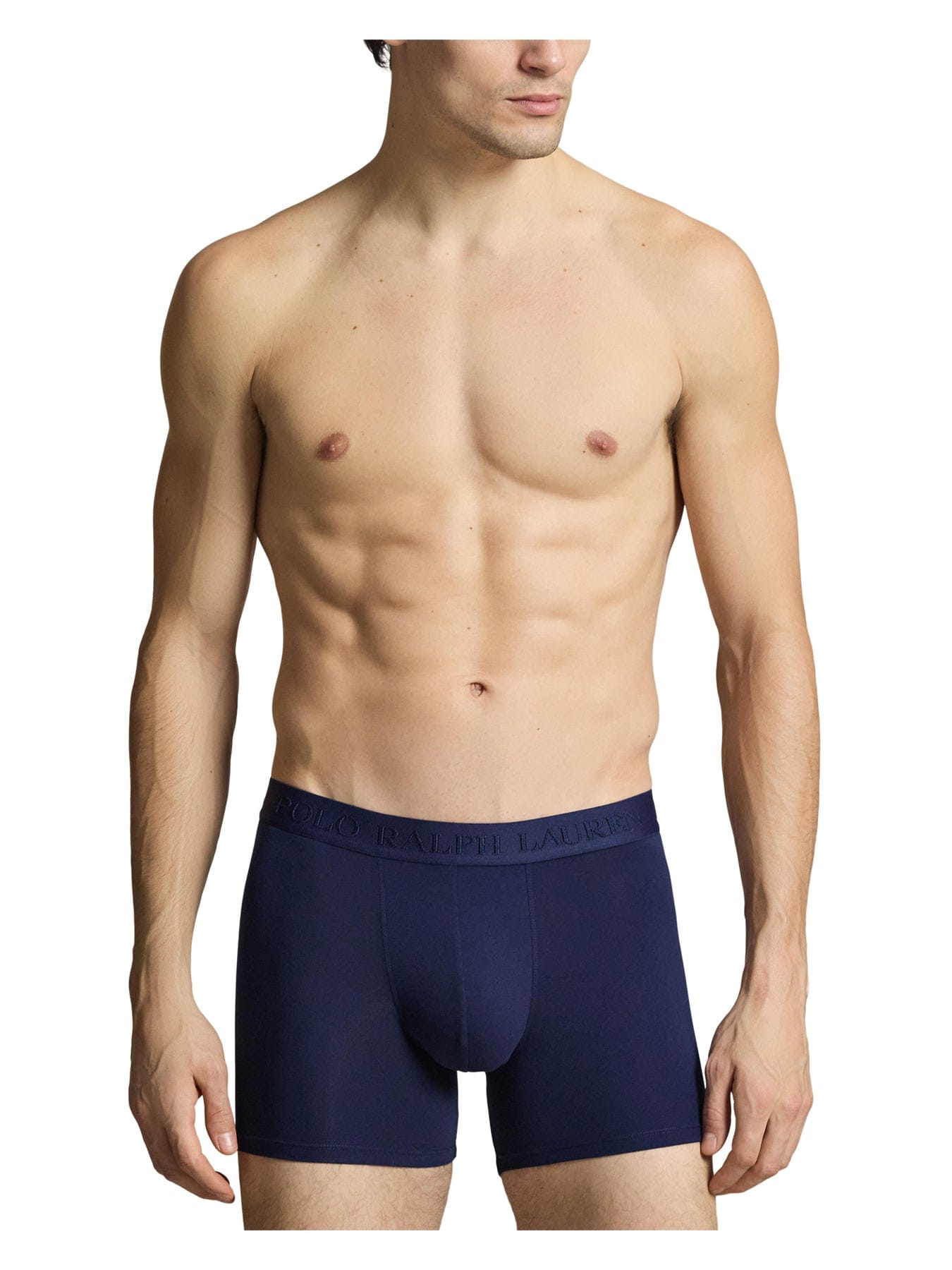 Polo Ralph Lauren 3 Pack Tonal Logo Boxer Briefs Navy