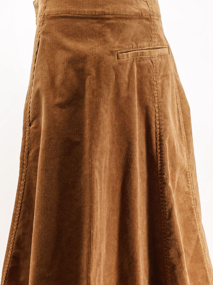 POLO RALPH Lauren A - Line corduroy skirt