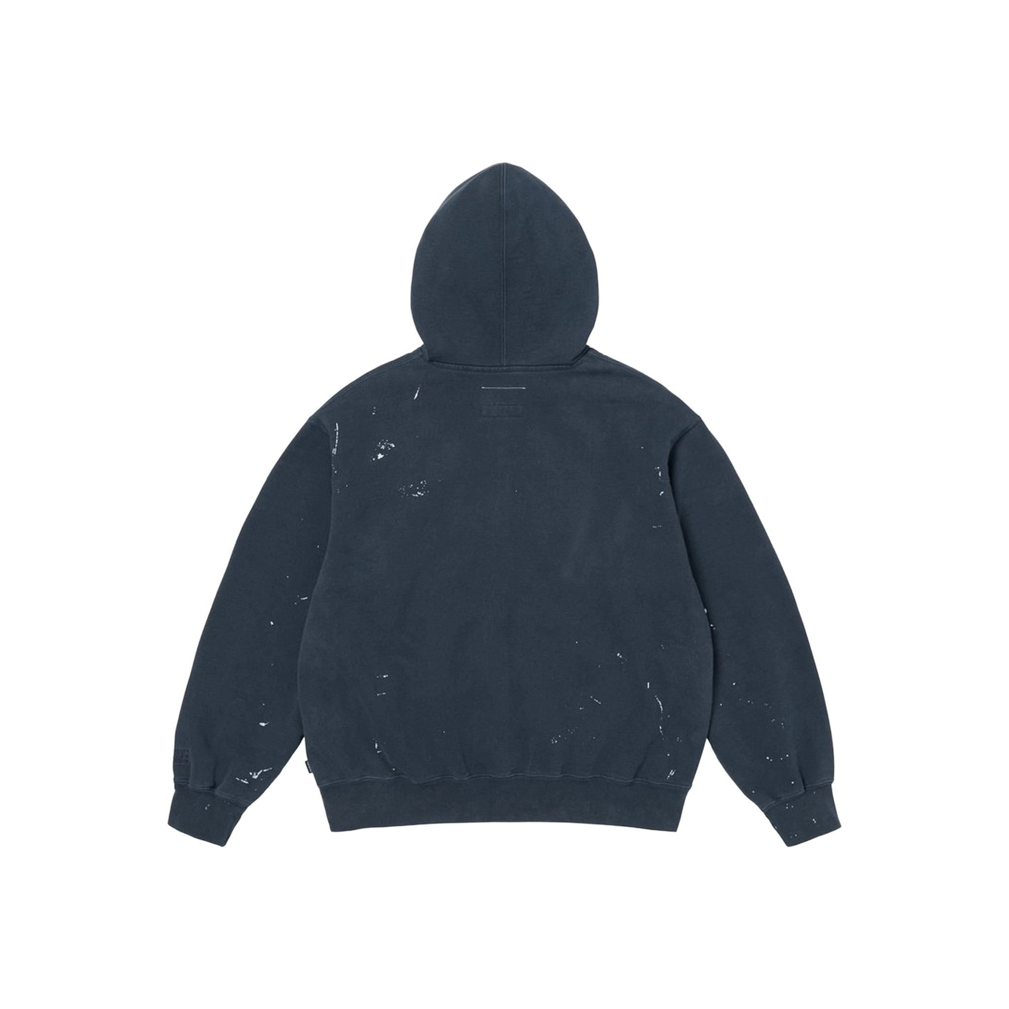 Supreme® / MM6 Maison Margiela Box Logo Zip Up Hoodie Navy (SS26)