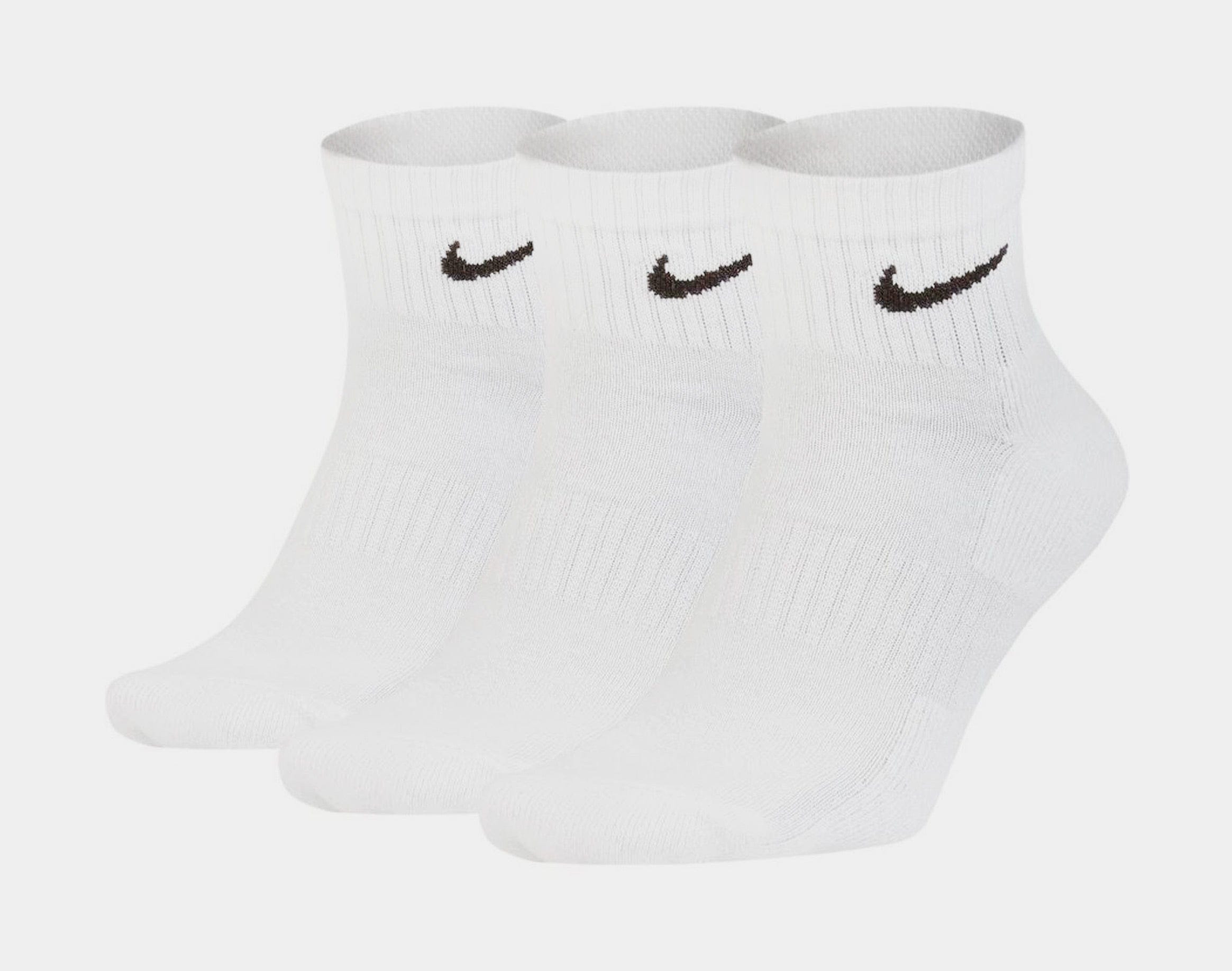 Nike 3pk Everyday Socks Mens Socks (White)