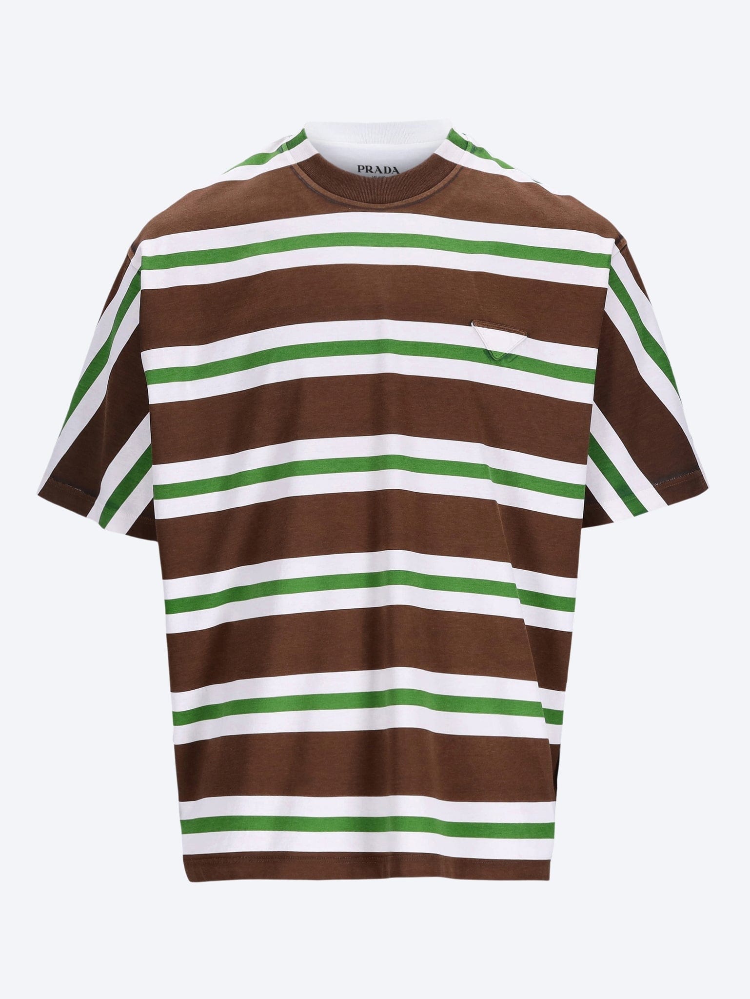 Prada Striped jersey t - shirt