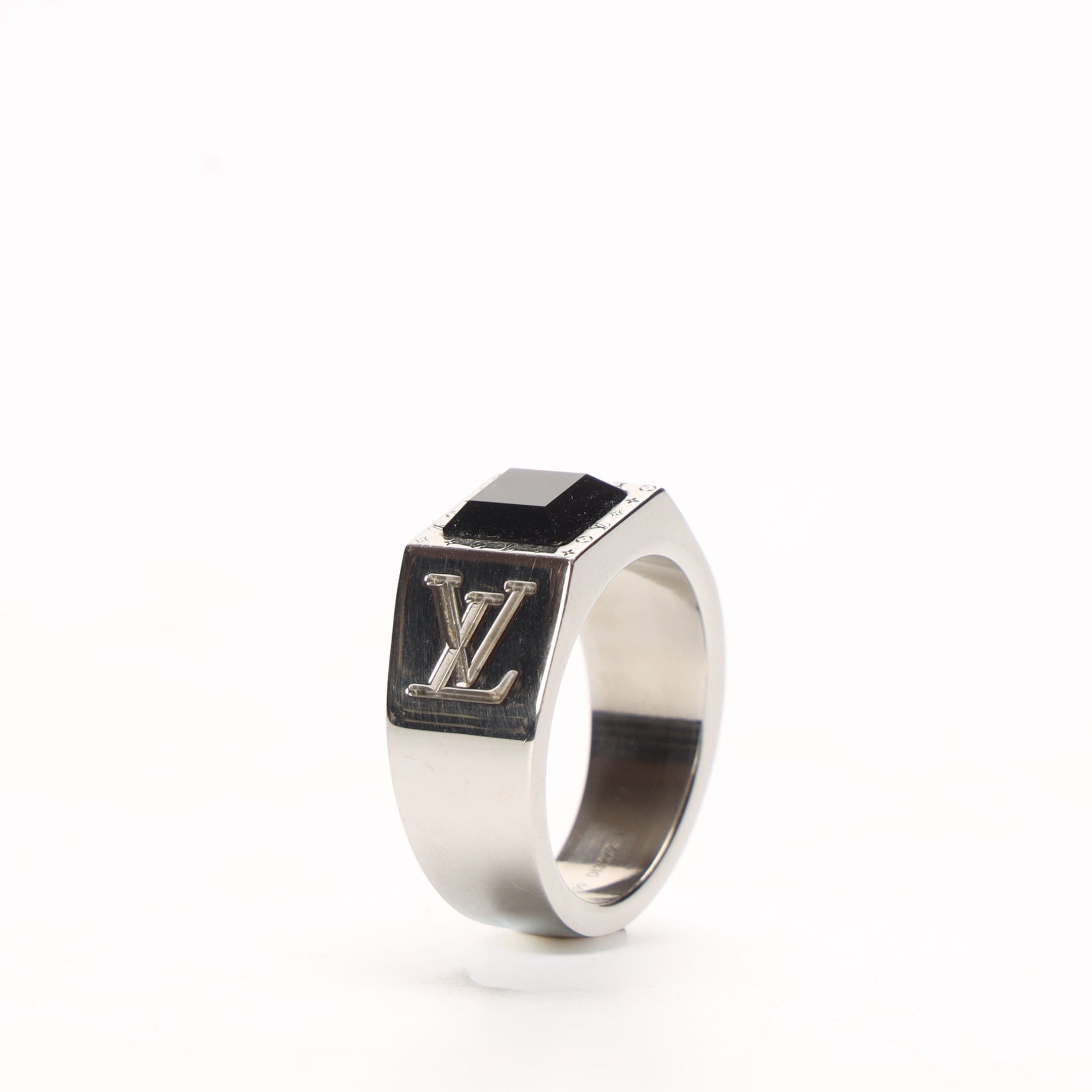 Louis Vuitton LV Onyx Signet Ring