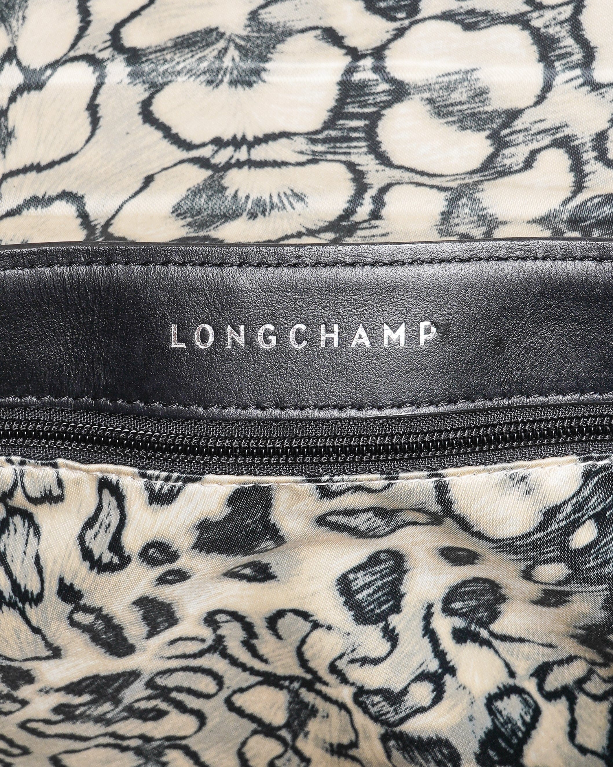 LongChamp Amazone Leather Crossbody Bag