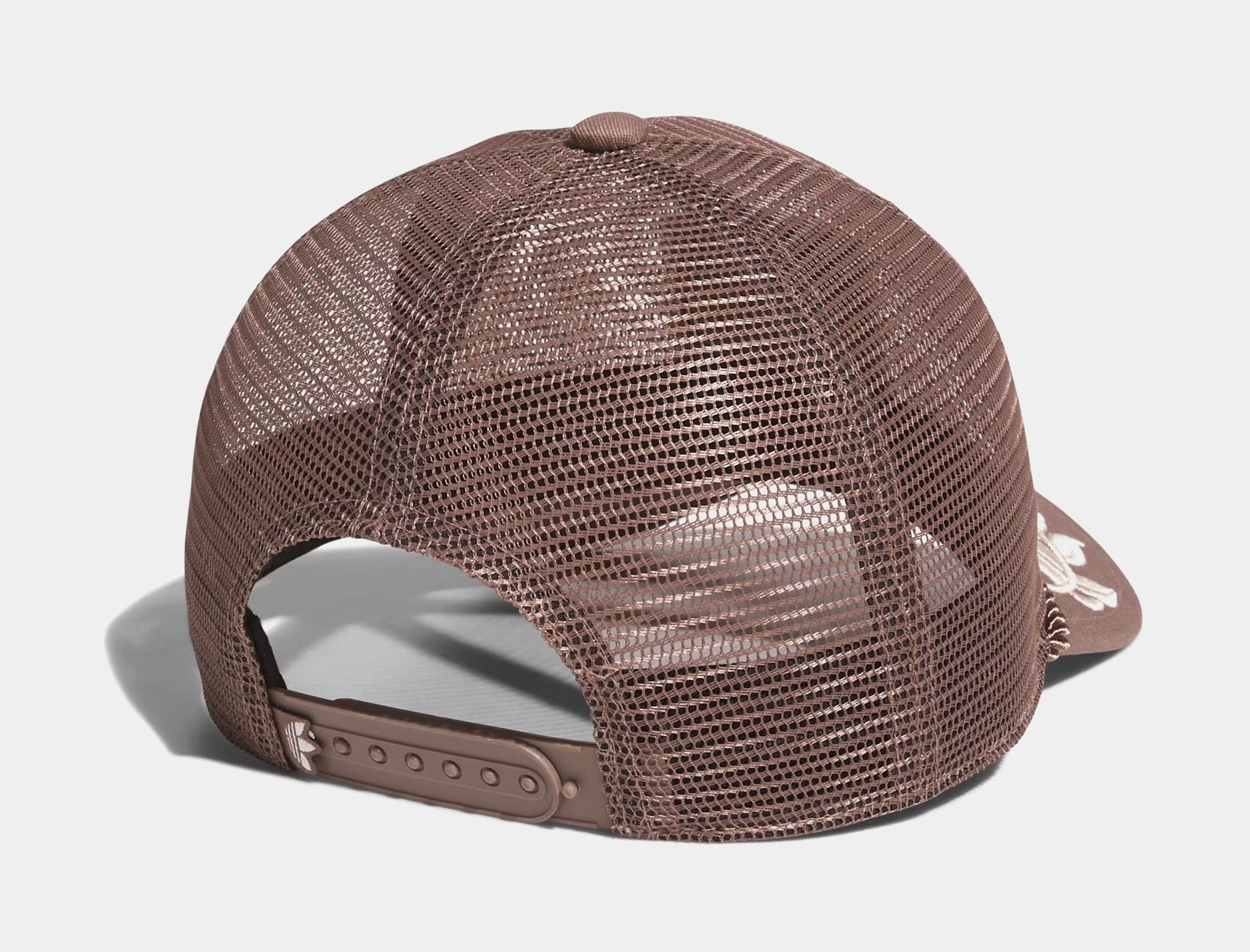 adidas Major Mesh Trucker Mens Hat (Trace Brown/Wonder White)