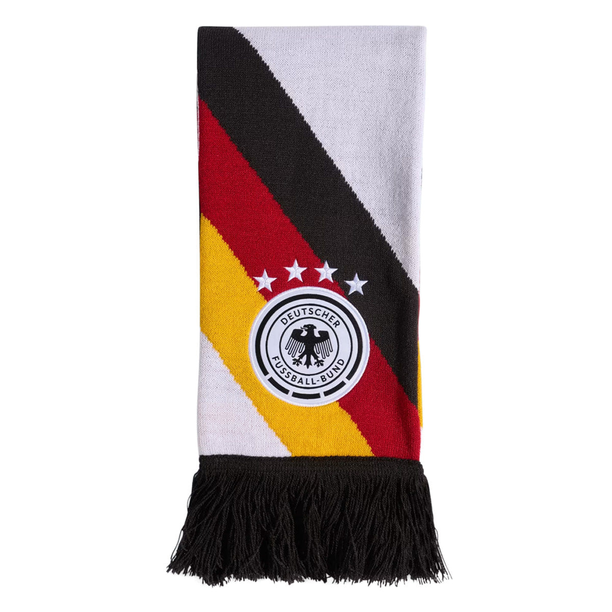 adidas Germany 26 Scarf White / Black / Team Power Red 2 / Collegiate Gold