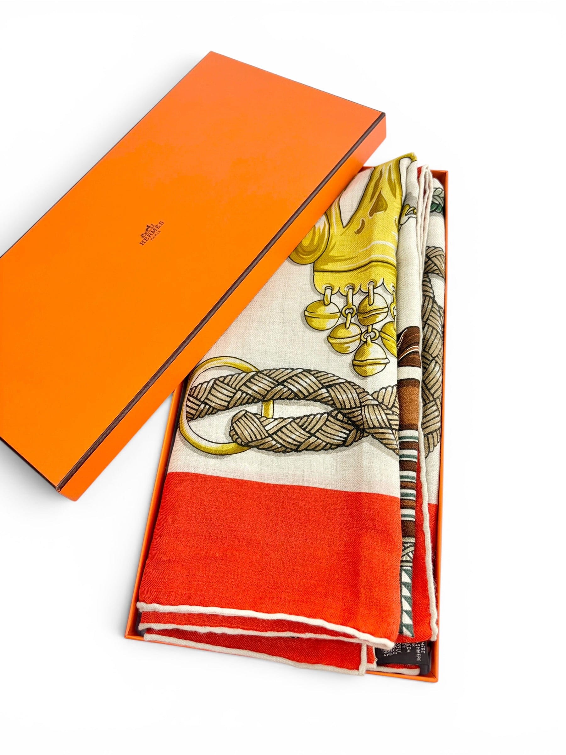 Hermes Cashmere and Silk 140 cm Shawl