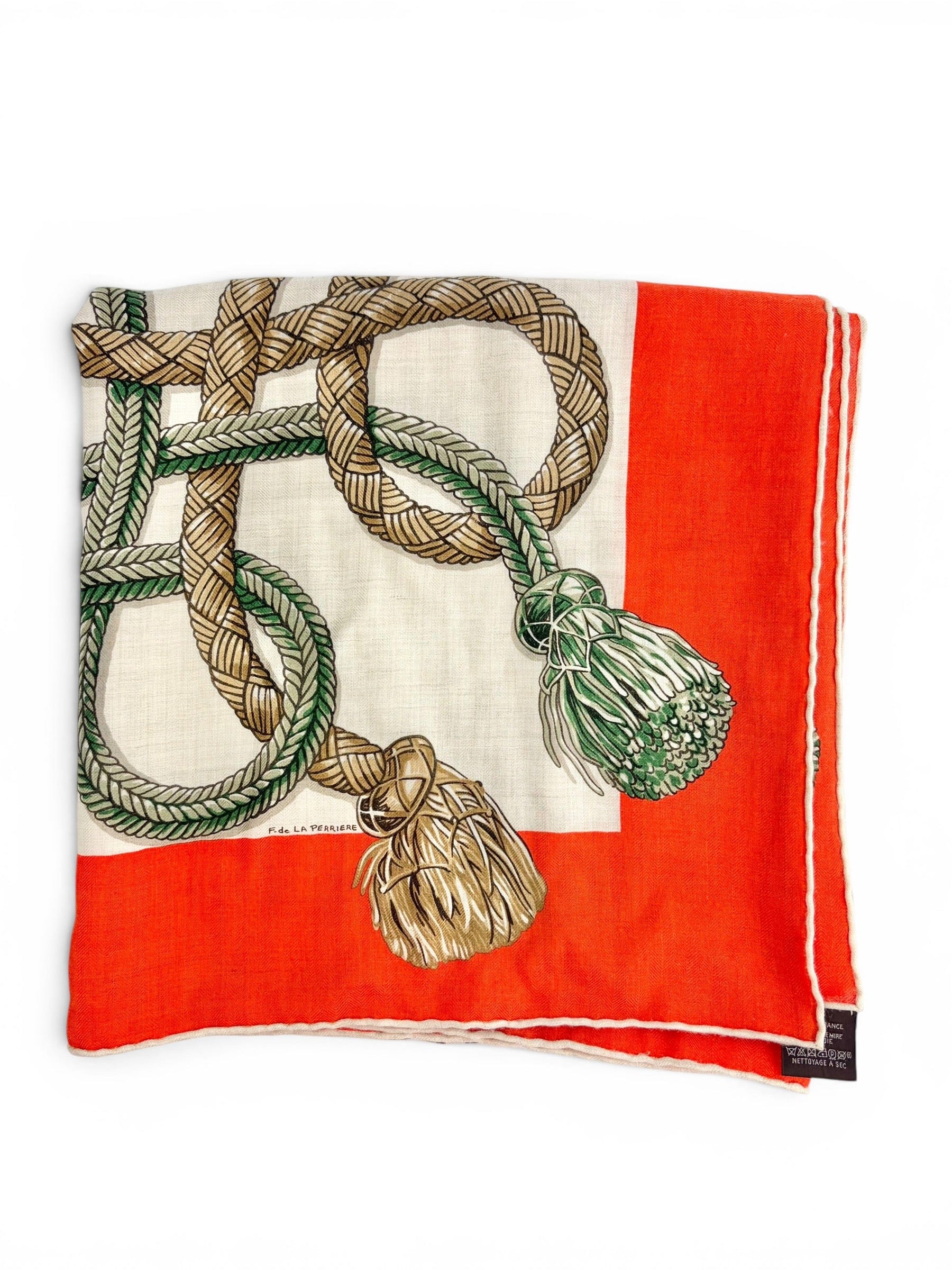 Hermes Cashmere and Silk 140 cm Shawl