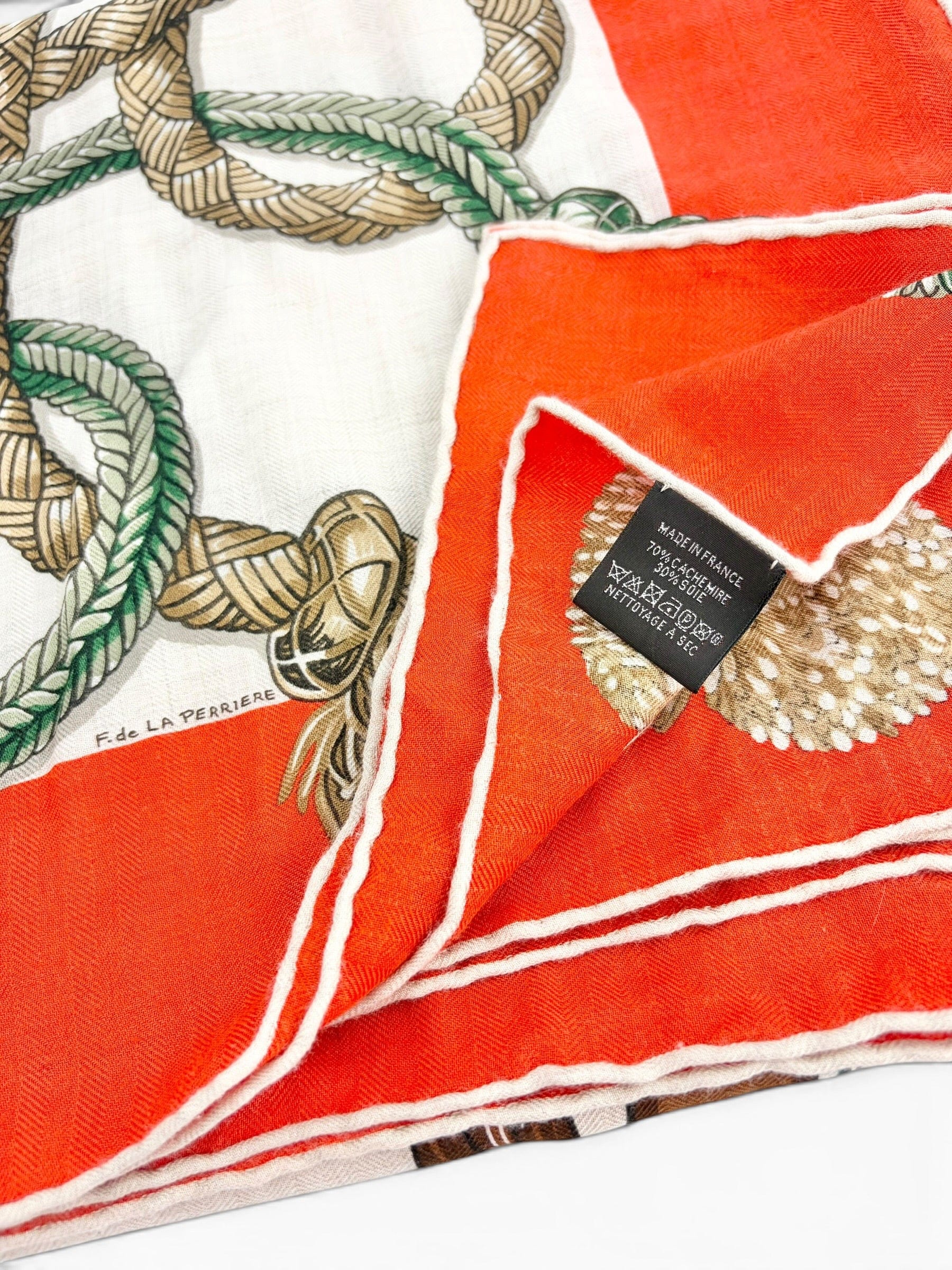 Hermes Cashmere and Silk 140 cm Shawl