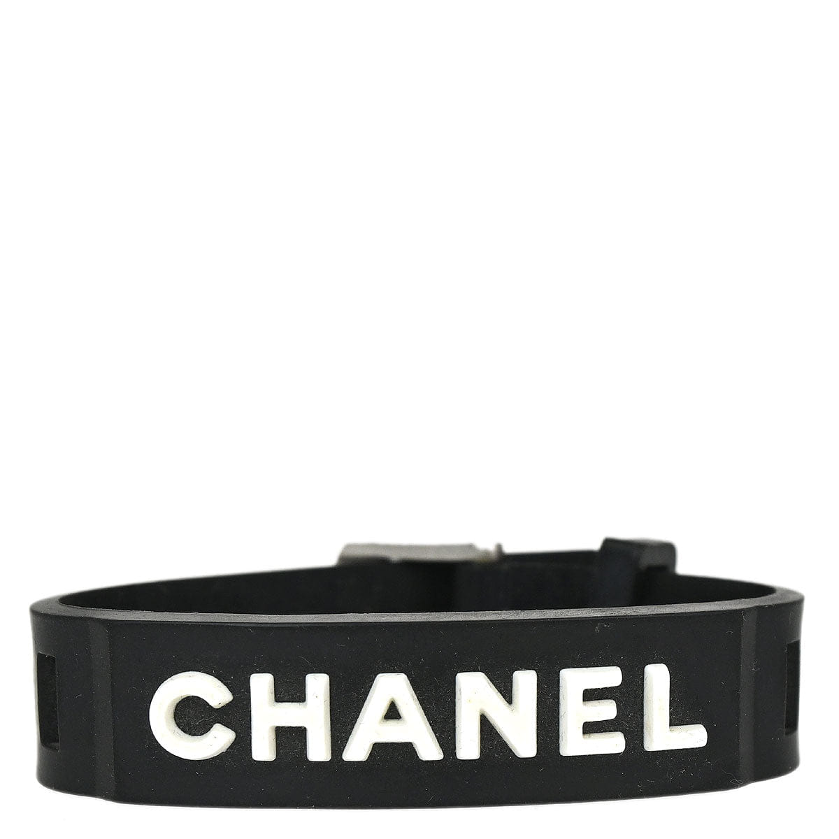Chanel Rubber Bracelet Black 99P