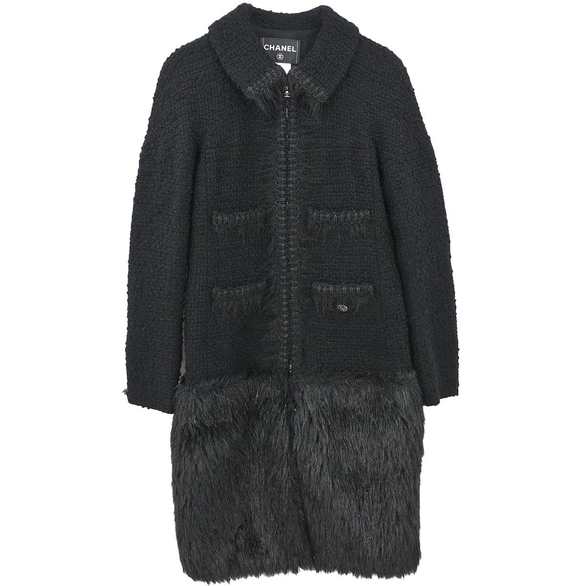 Chanel 2010 Coat Black #34