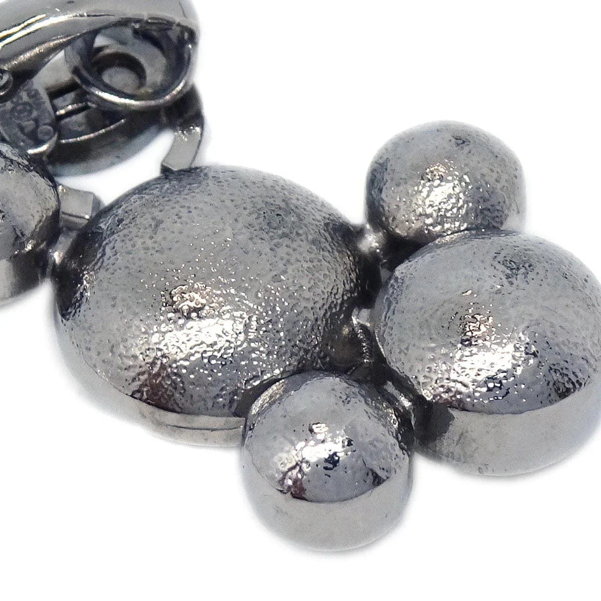 Chanel CC Dangle Earrings Clip - On Rhinestone 06A