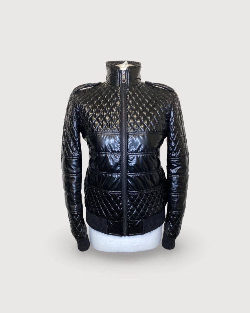 Chanel Black Chanel Coat, 36