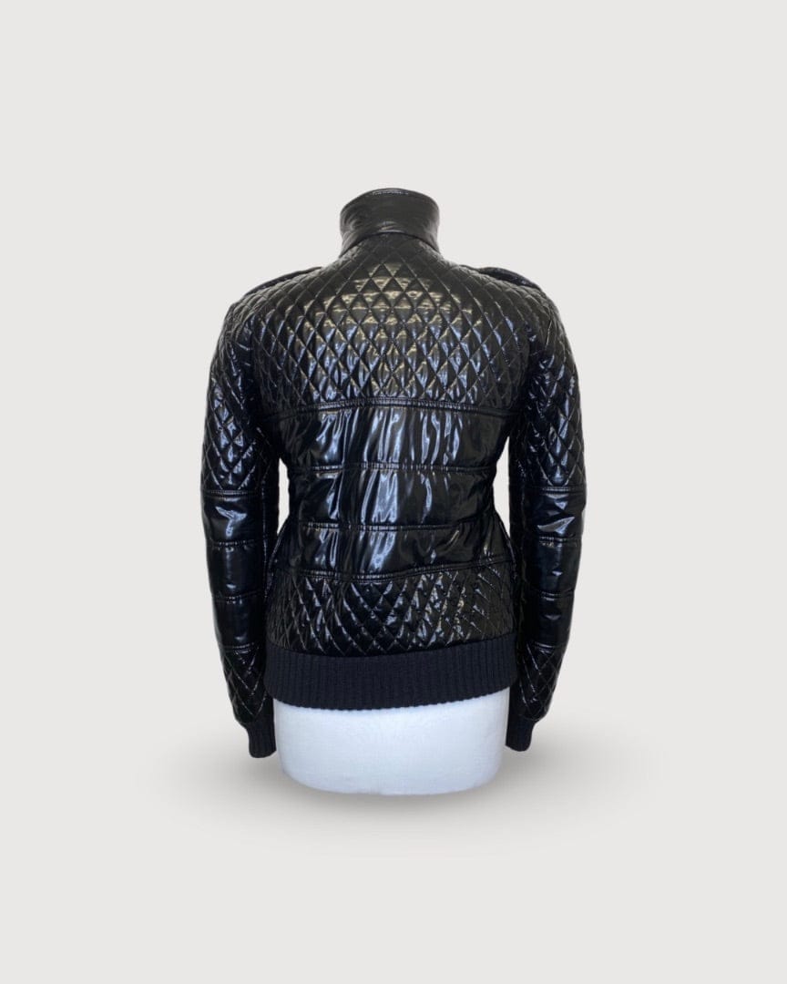 Chanel Black Chanel Coat, 36