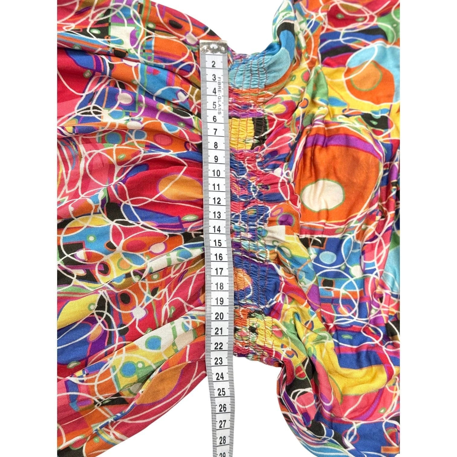 Chanel Multicolour Printed Silk Halter Neck Dress #34 08P