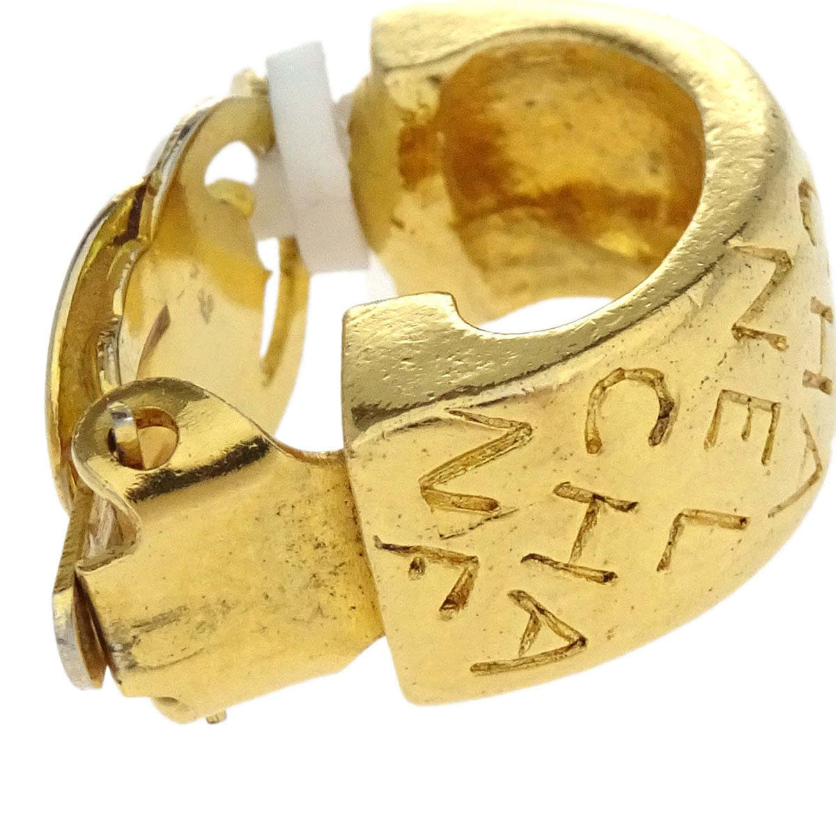 Chanel Hoop Clip - On Earrings Gold